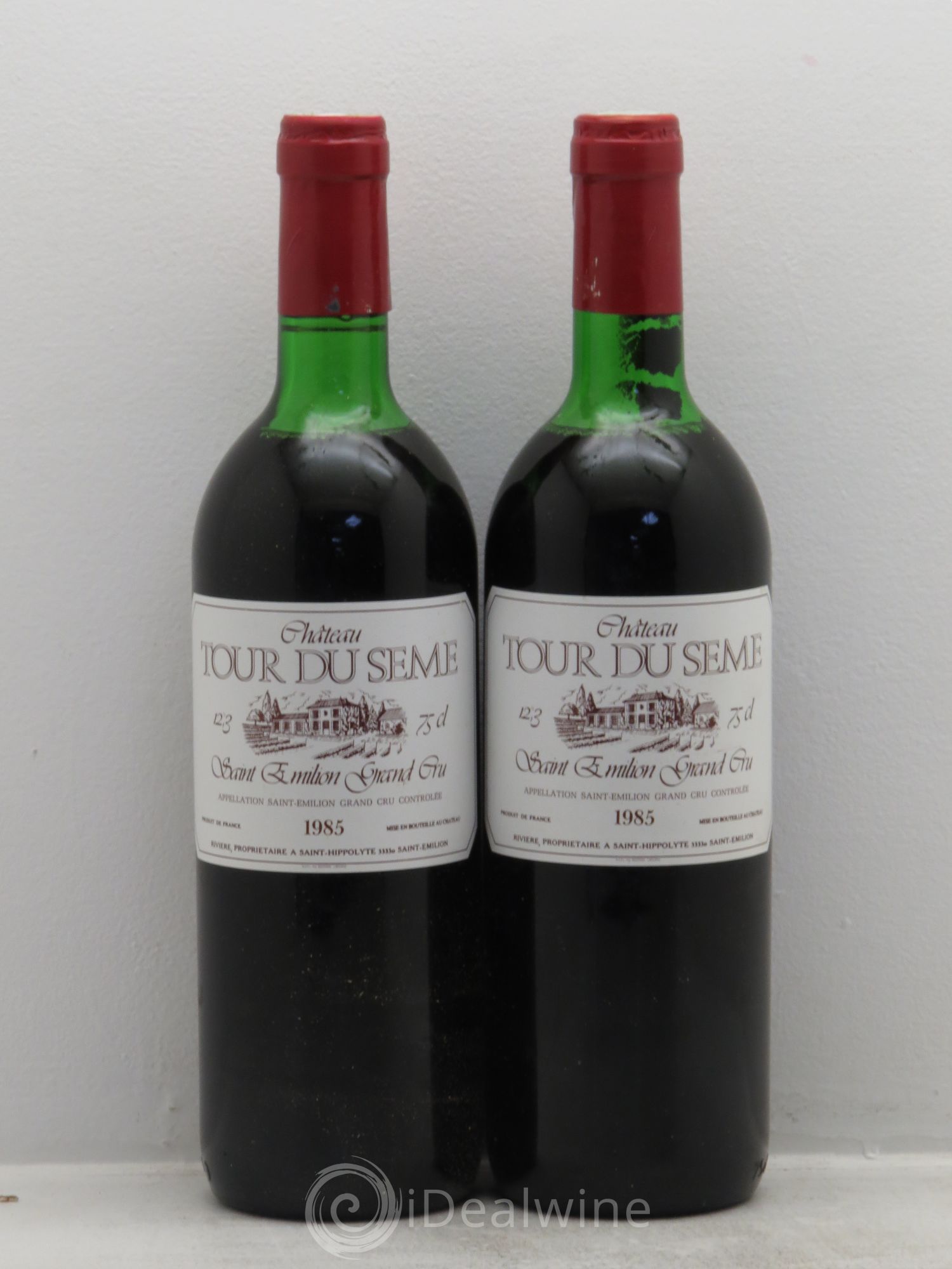Saint-Émilion Tour du Sème 1985 - Posten von 2 Flaschen - 0