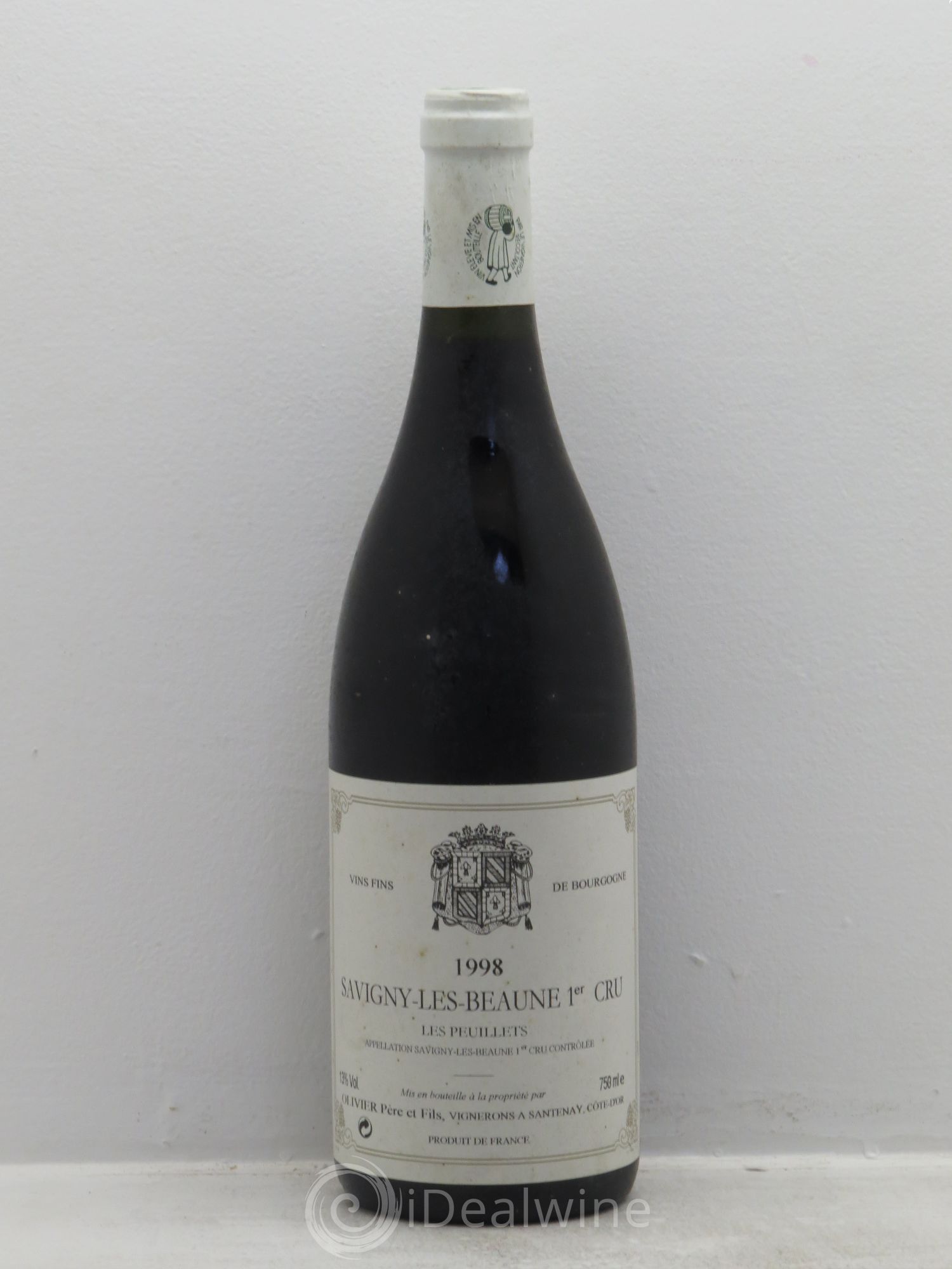 Savigny-lès-Beaune 1er Cru Olivier père et fils 1998 - Posten von 1 Flasche - 0