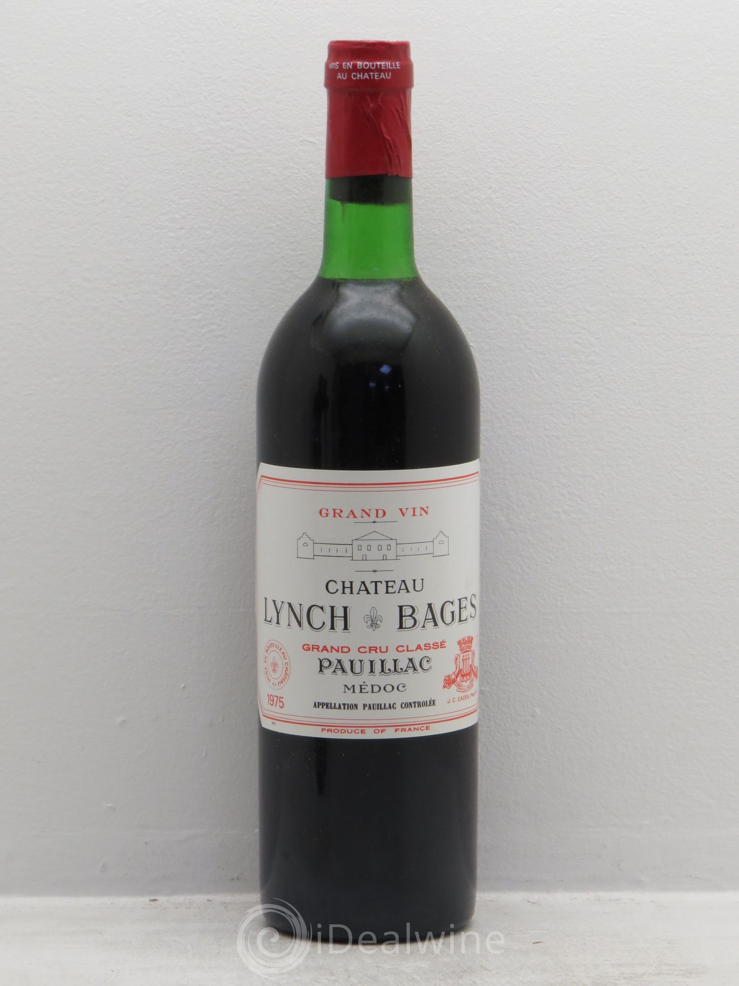 Château Lynch Bages 5ème Grand Cru Classé 1975 - Lot de 12 bouteilles - 0