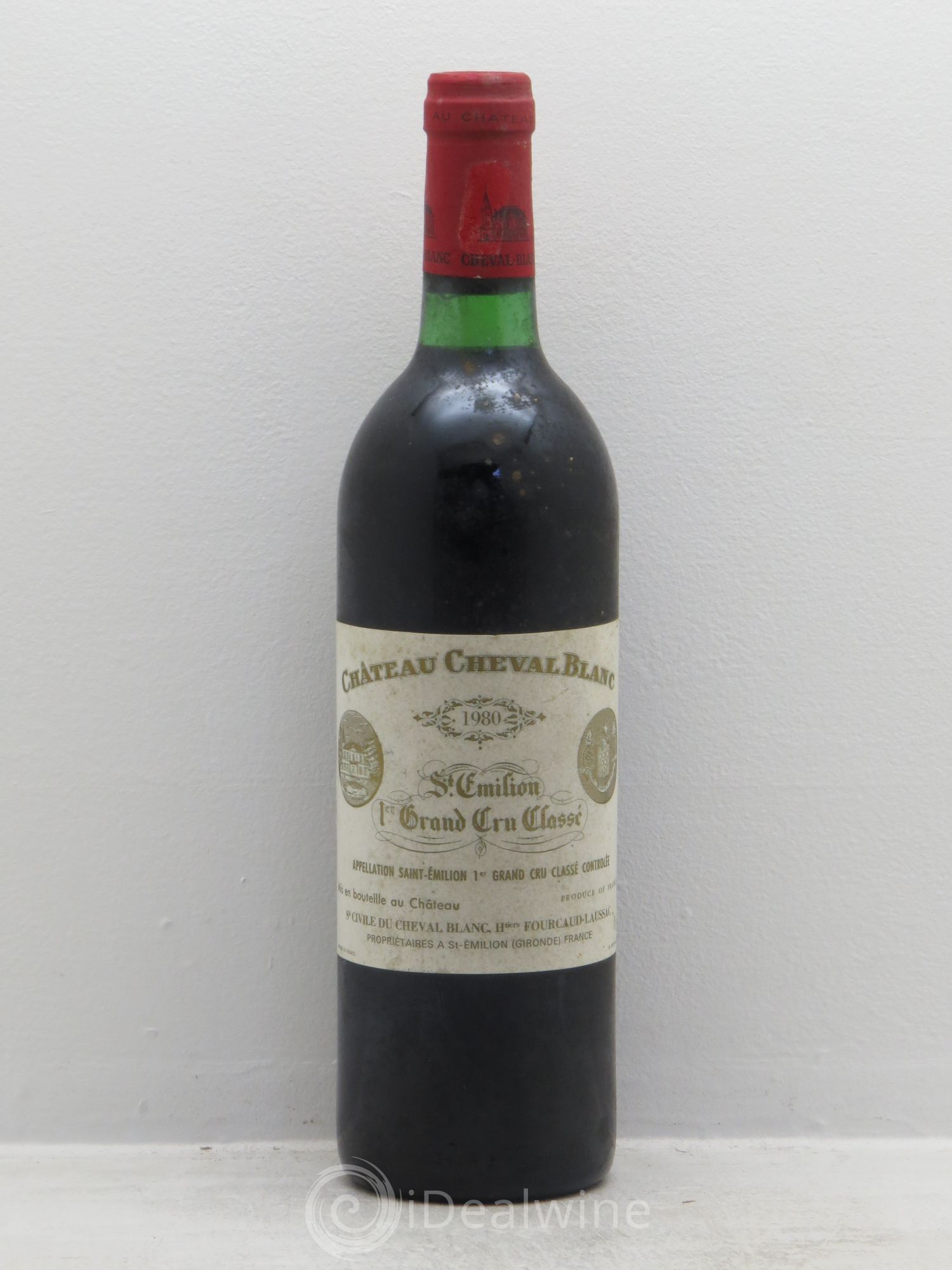 Château Cheval Blanc 1er Grand Cru Classé A 1980 - Lot de 1 bouteille - 0