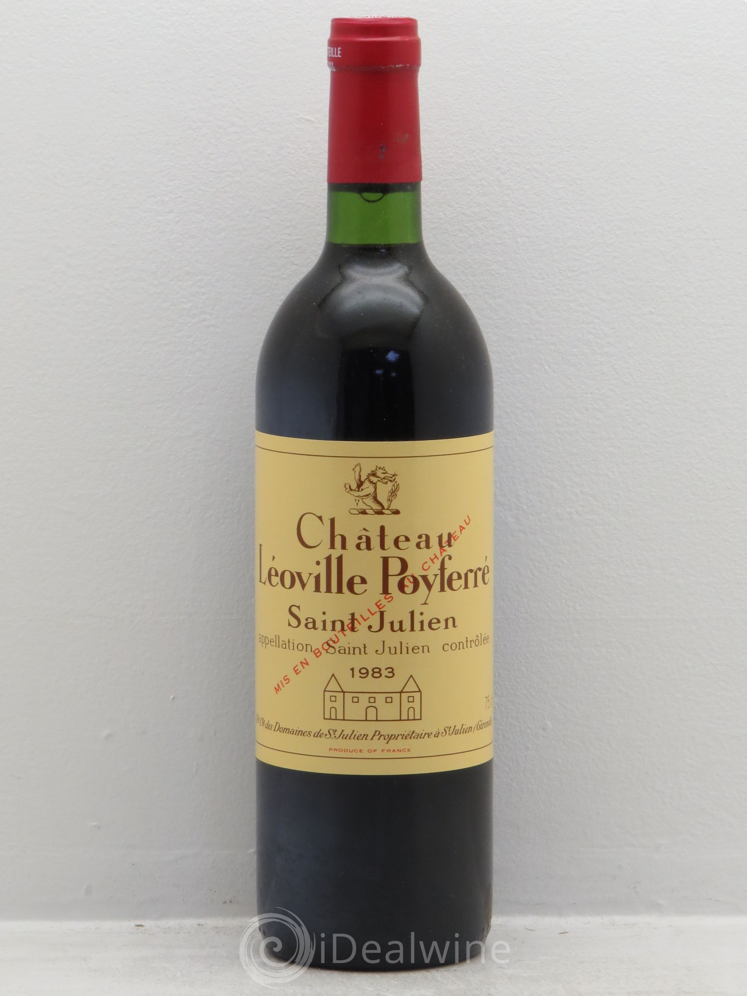 Château Léoville Poyferré 2ème Grand Cru Classé 1983 - Lot de 6 bouteilles - 0