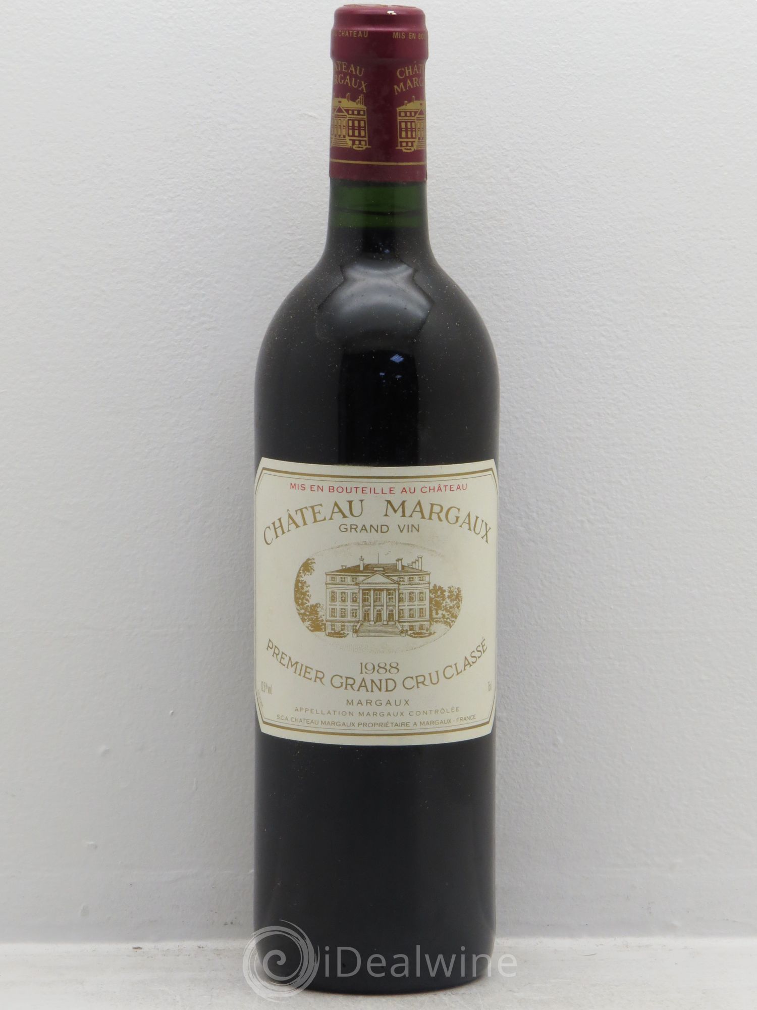 Château Margaux 1er Grand Cru Classé 1988 - Lot de 1 bouteille - 0