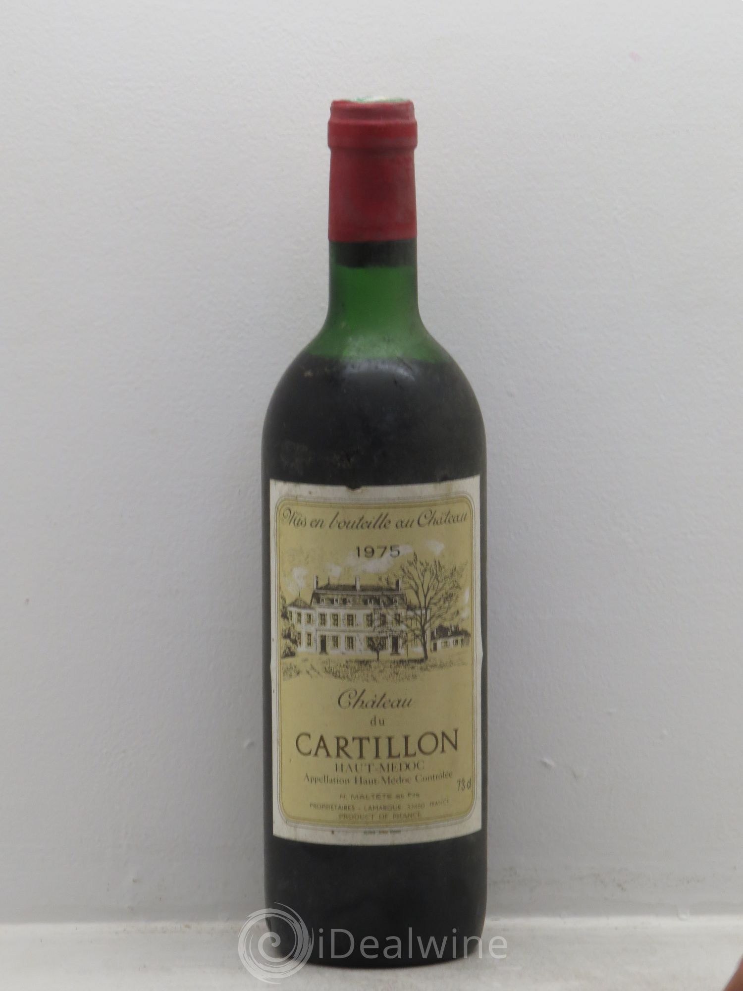 Haut Médoc Du Cartillon 1975 - Lot de 1 bouteille - 0