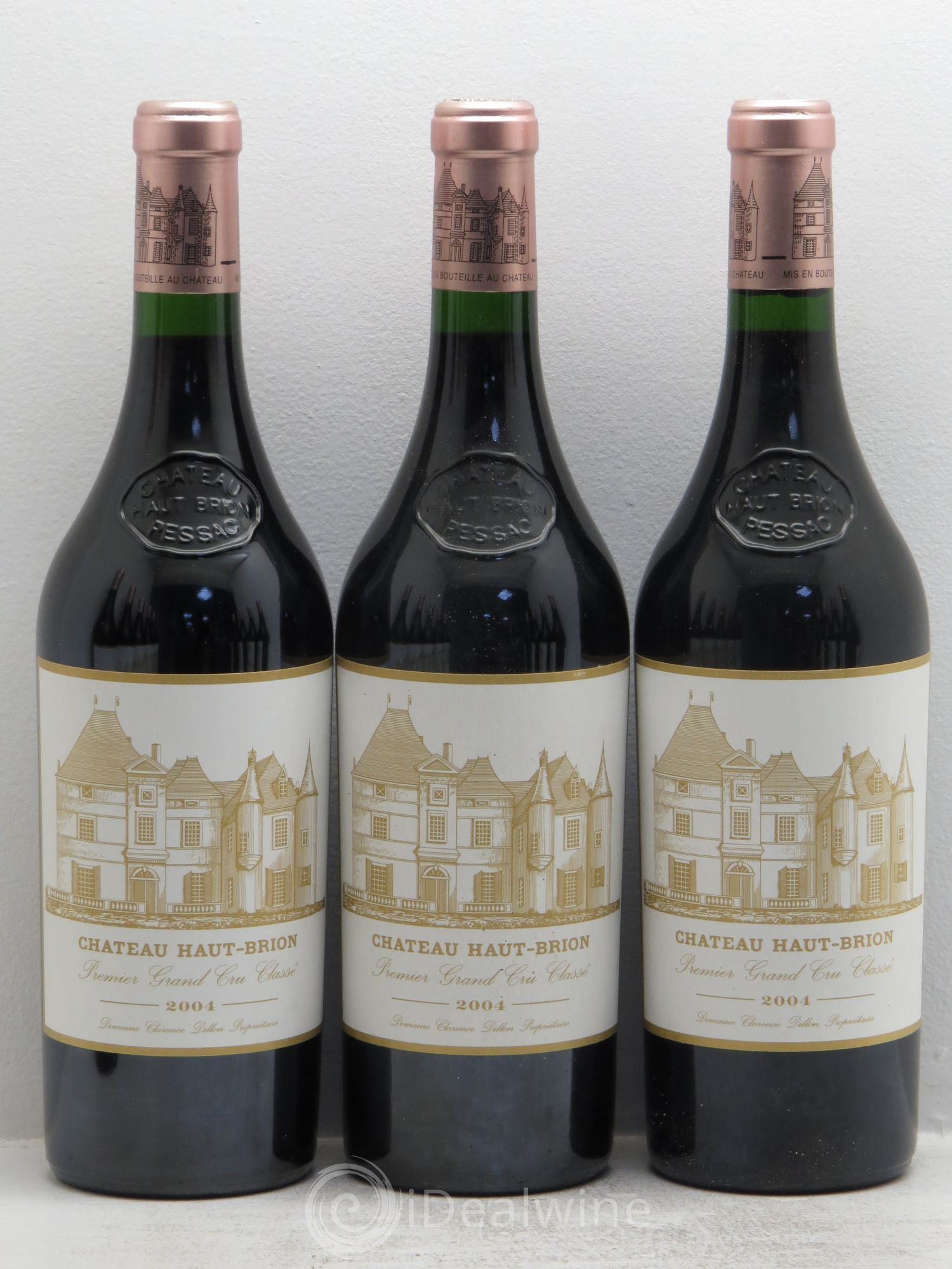 Château Haut Brion 1er Grand Cru Classé 2004 - Lot de 12 bouteilles - 1