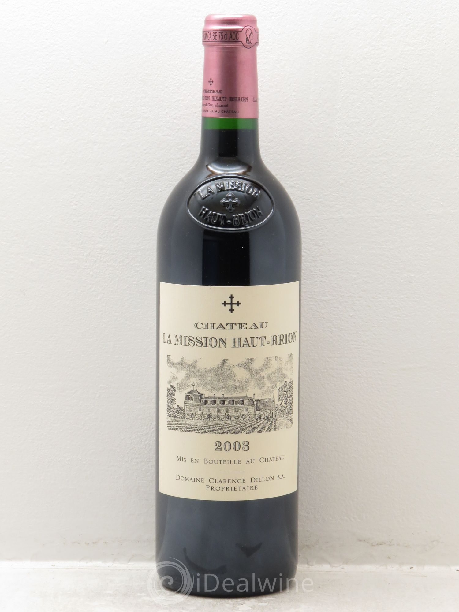 Château la Mission Haut-Brion Cru Classé de Graves 2003 - Lot de 1 bouteille - 0