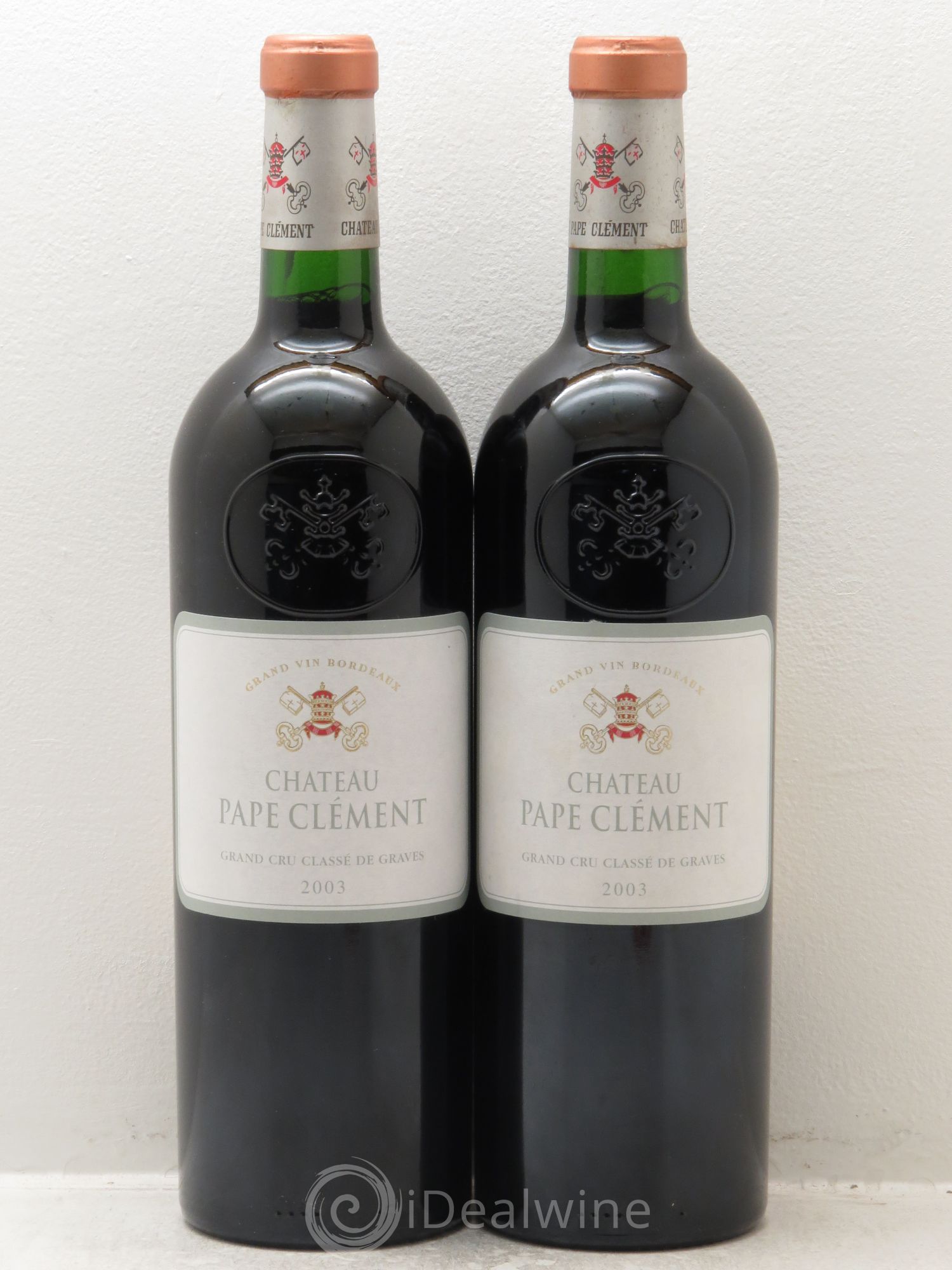 Château Pape Clément Cru Classé de Graves 2003 - Lot de 2 bouteilles - 0