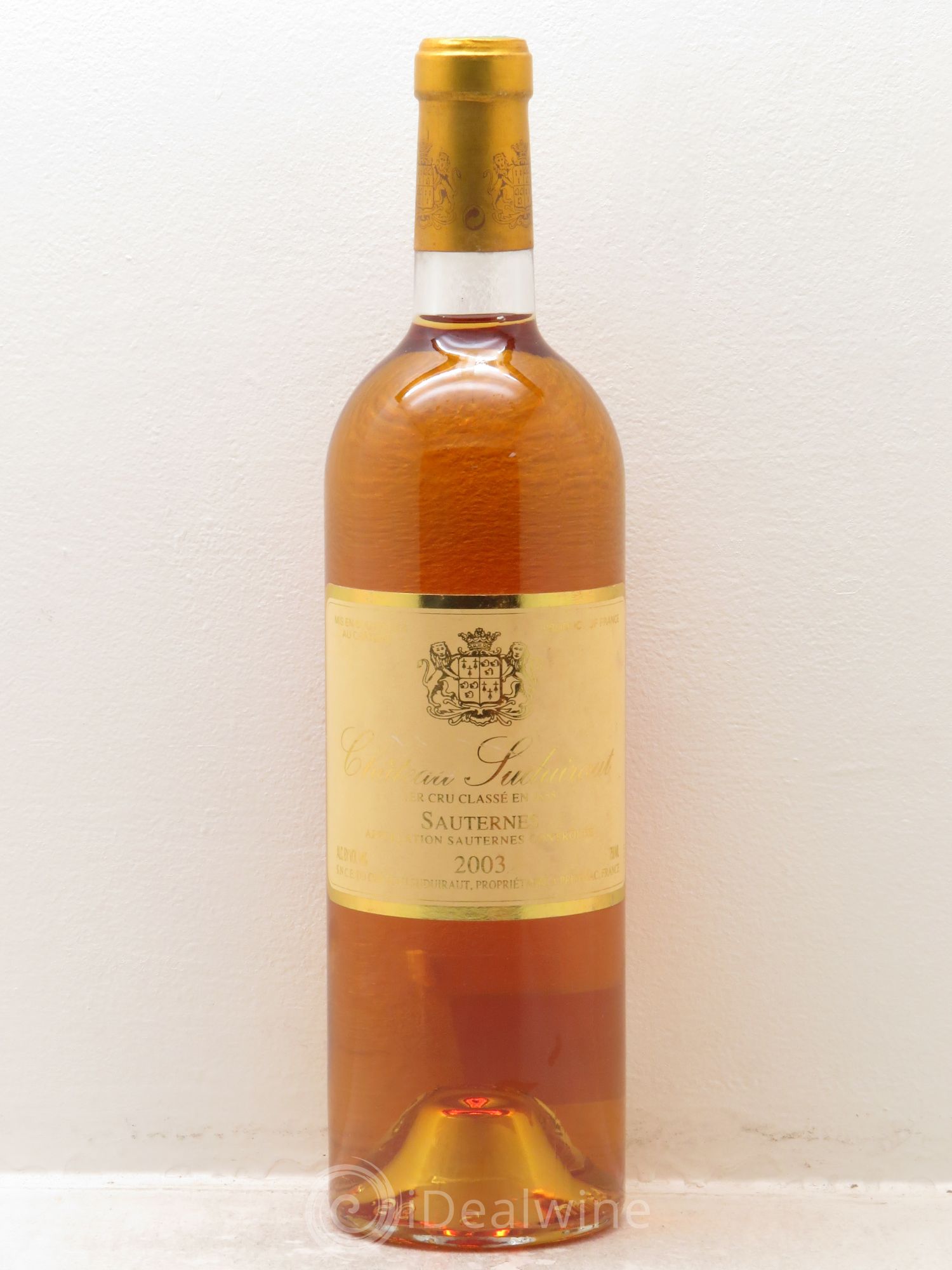 Château Suduiraut 1er Grand Cru Classé 2003 - Lotto di 1 bottiglia - 0