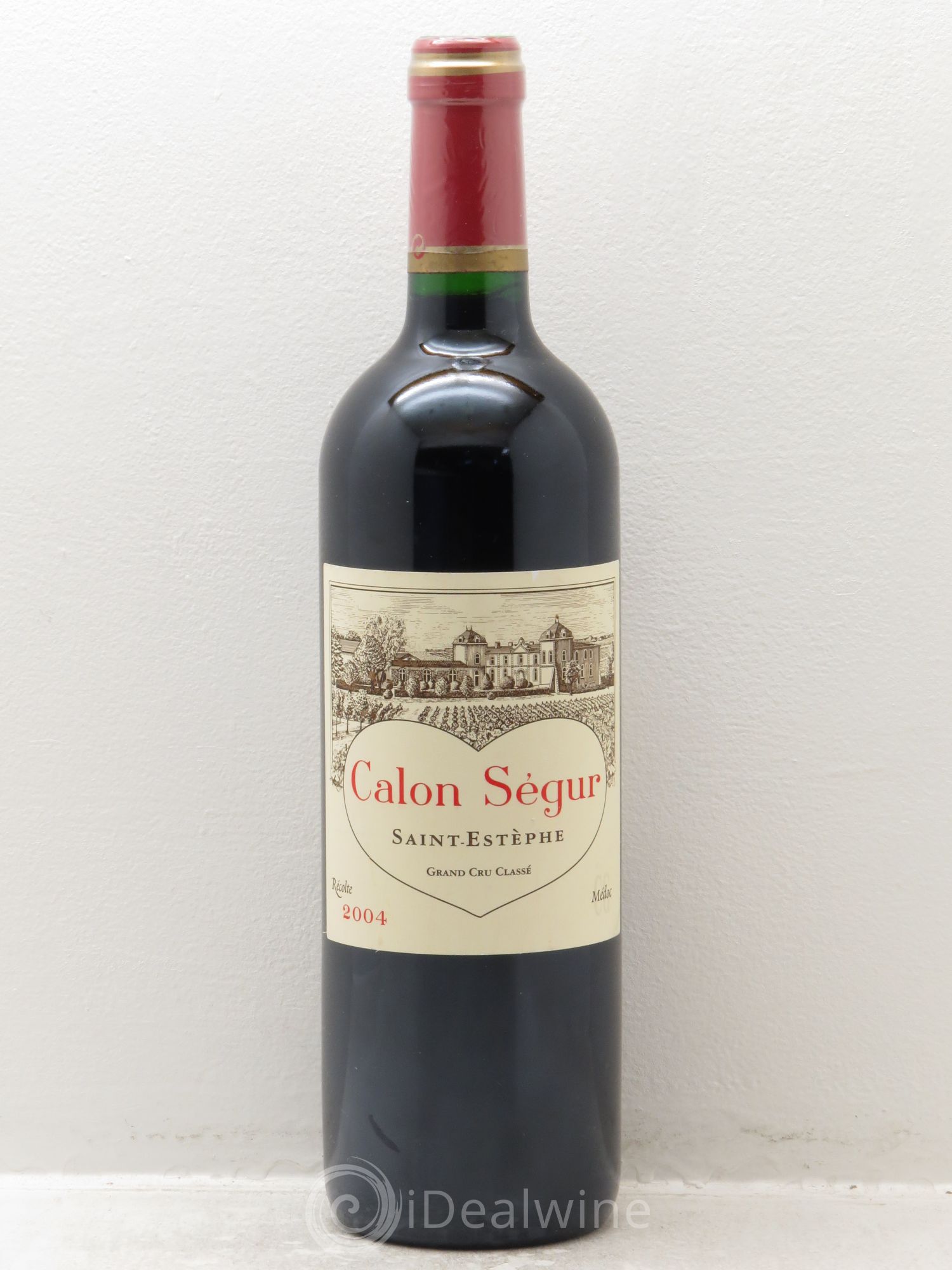 Château Calon Ségur 3ème Grand Cru Classé 2004 - Lot de 1 bouteille - 0