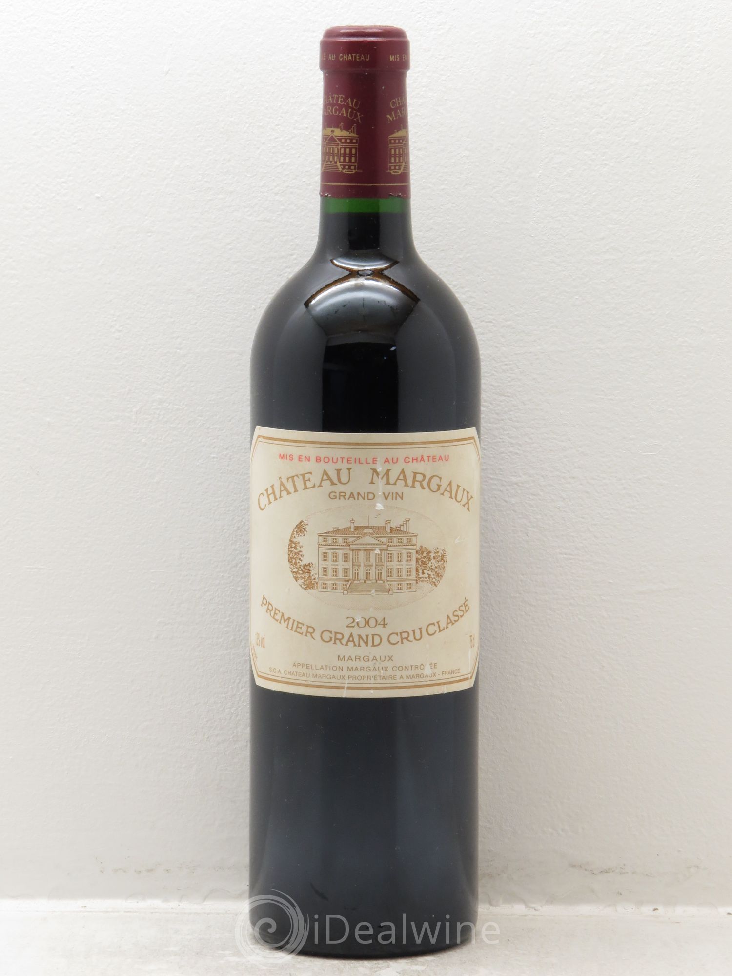 Château Margaux 1er Grand Cru Classé 2004 - Lot de 1 bouteille - 0