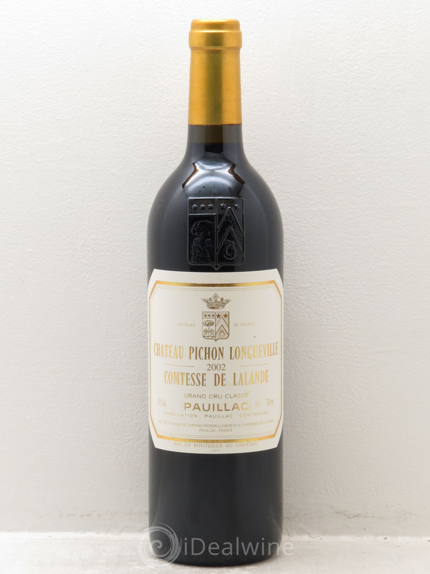 Château Pichon Longueville Comtesse de Lalande 2ème Grand Cru Classé 2002 - Lot de 1 bouteille - 0