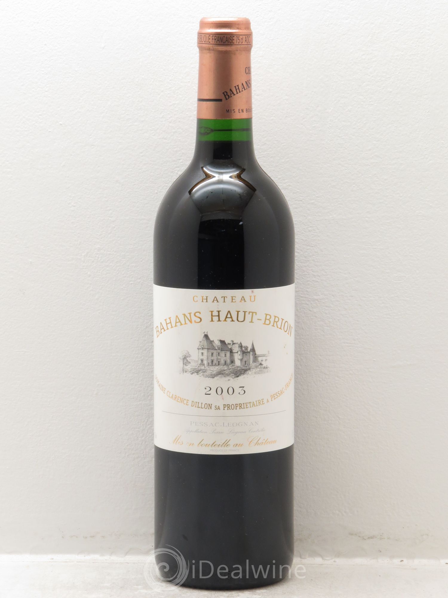 Clarence (Bahans) de Haut-Brion Second Vin 2003 - Lot de 1 bouteille - 0