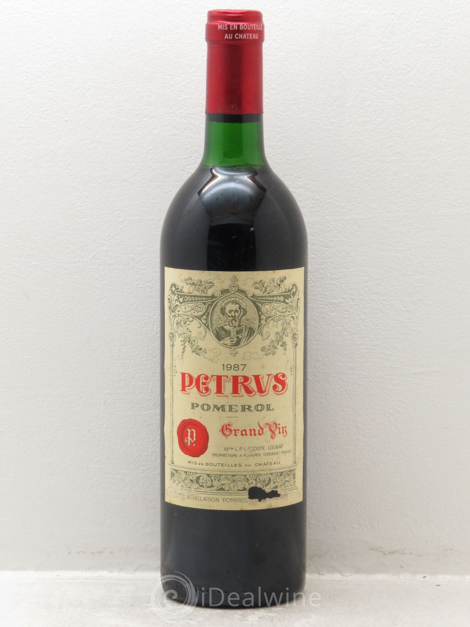Petrus 1987 - Lot de 1 bouteille - 0