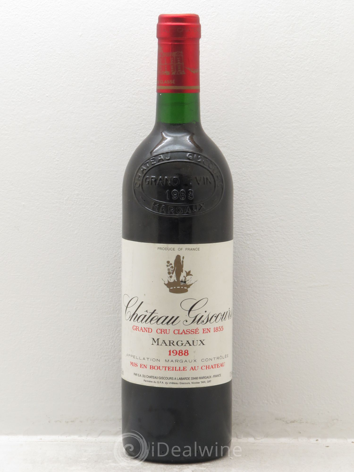 Château Giscours 3ème Grand Cru Classé 1988 - Lot de 1 bouteille - 0