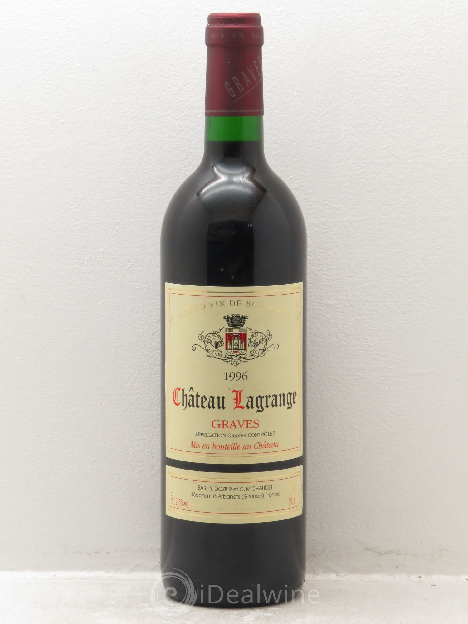 Graves Château Lagrange (sans prix de réserve) 1996 - Posten von 1 Flasche - 0