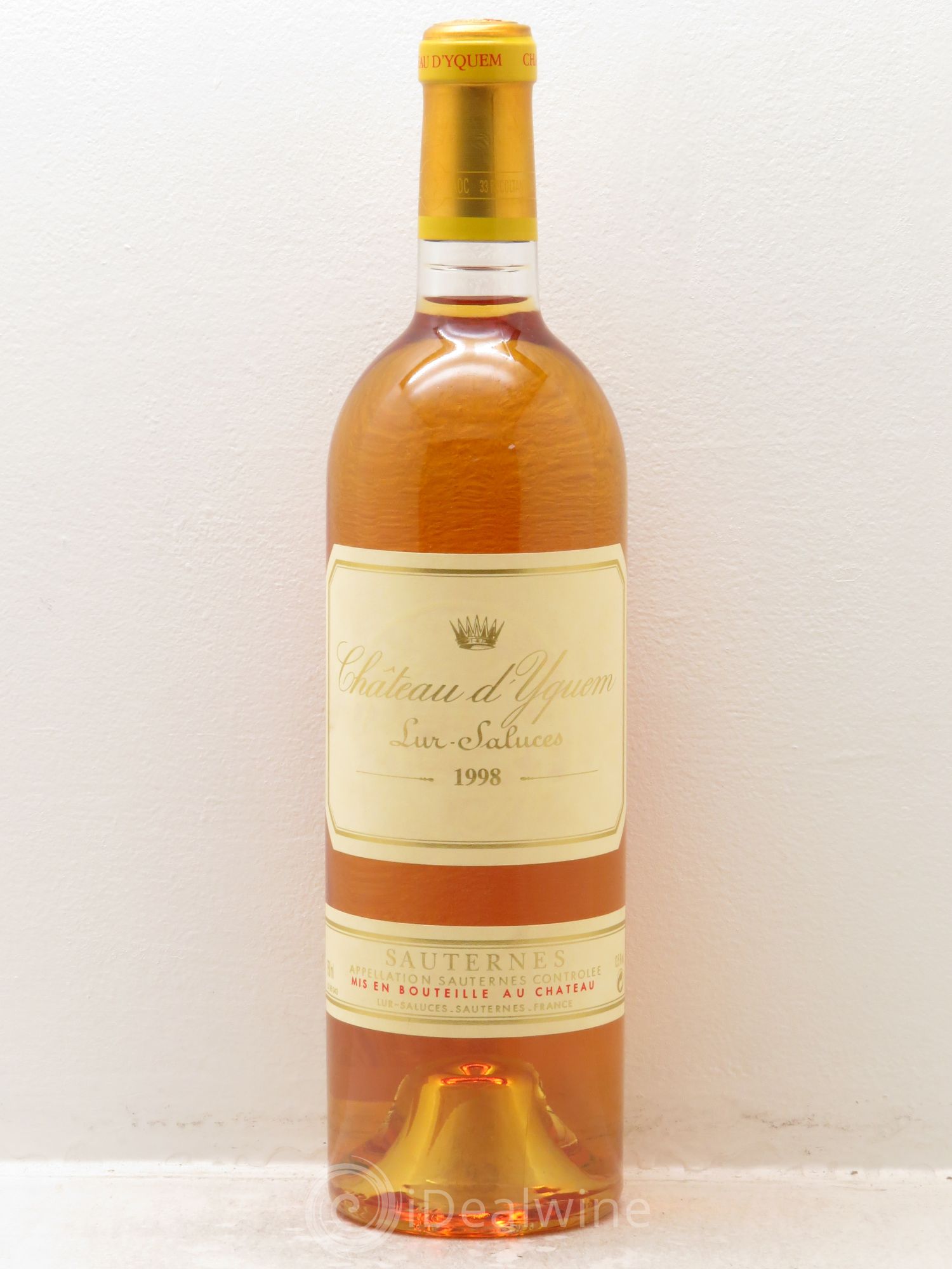 Château d' Yquem 1er Cru Classé Supérieur 1998 - Lotto di 1 bottiglia - 0