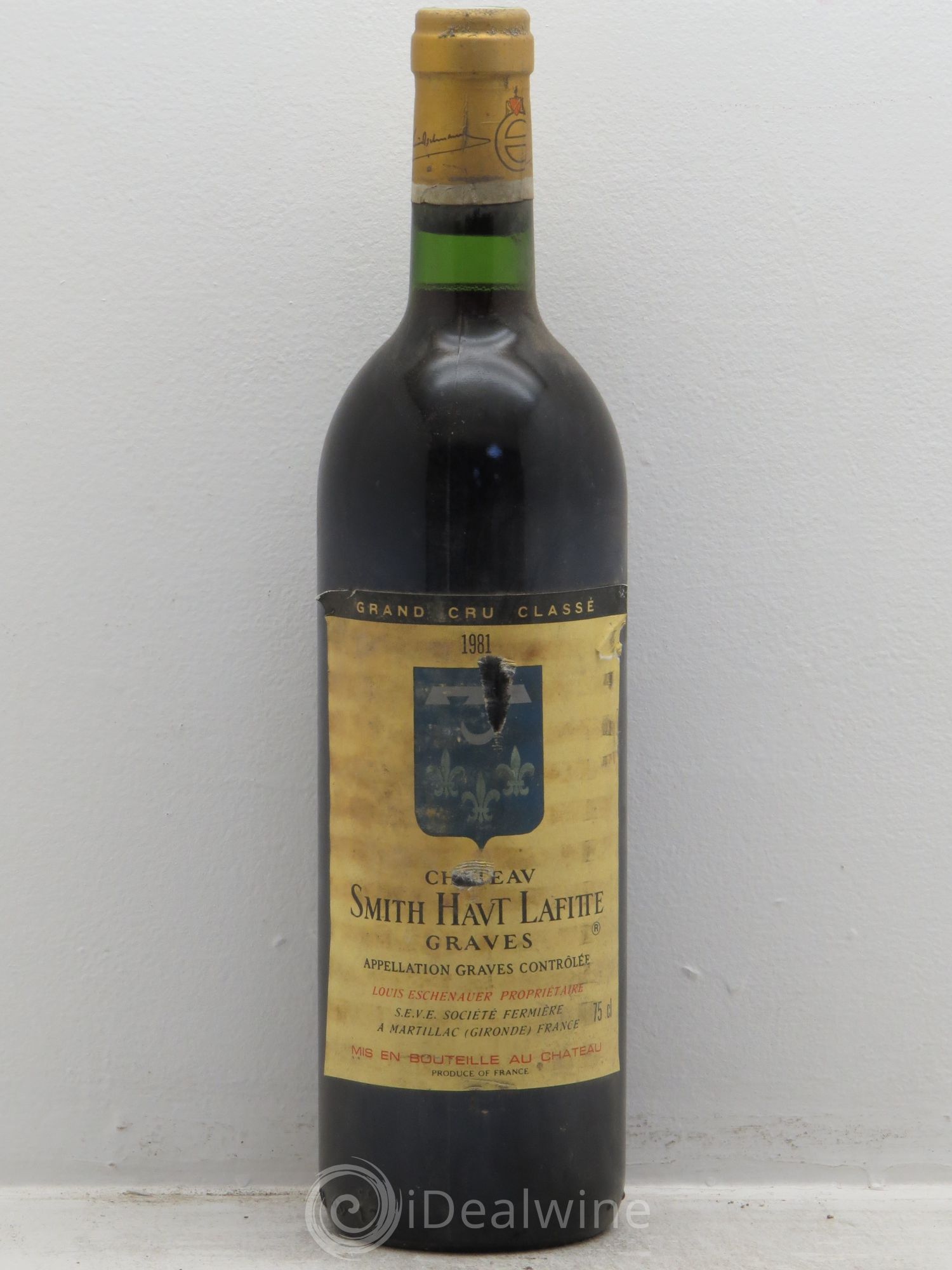 Château Smith Haut Lafitte Cru Classé de Graves 1981 - Lot de 1 bouteille - 0