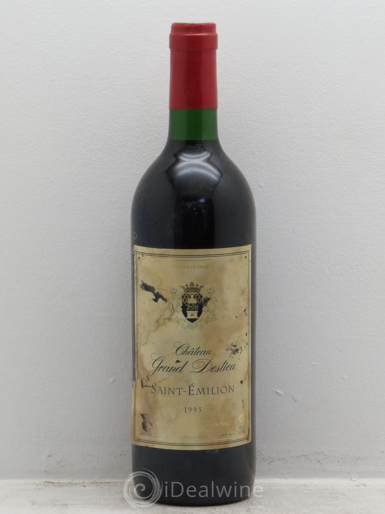 Saint-Émilion Château Grand Destieux 1995 - Posten von 6 Flaschen - 0