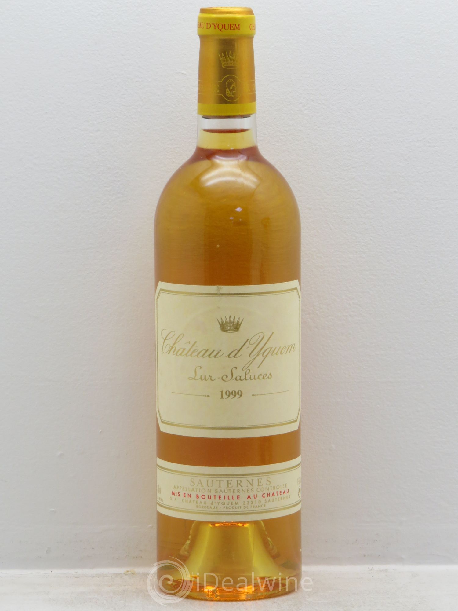 Château d' Yquem 1er Cru Classé Supérieur 1999 - Lotto di 1 bottiglia - 0