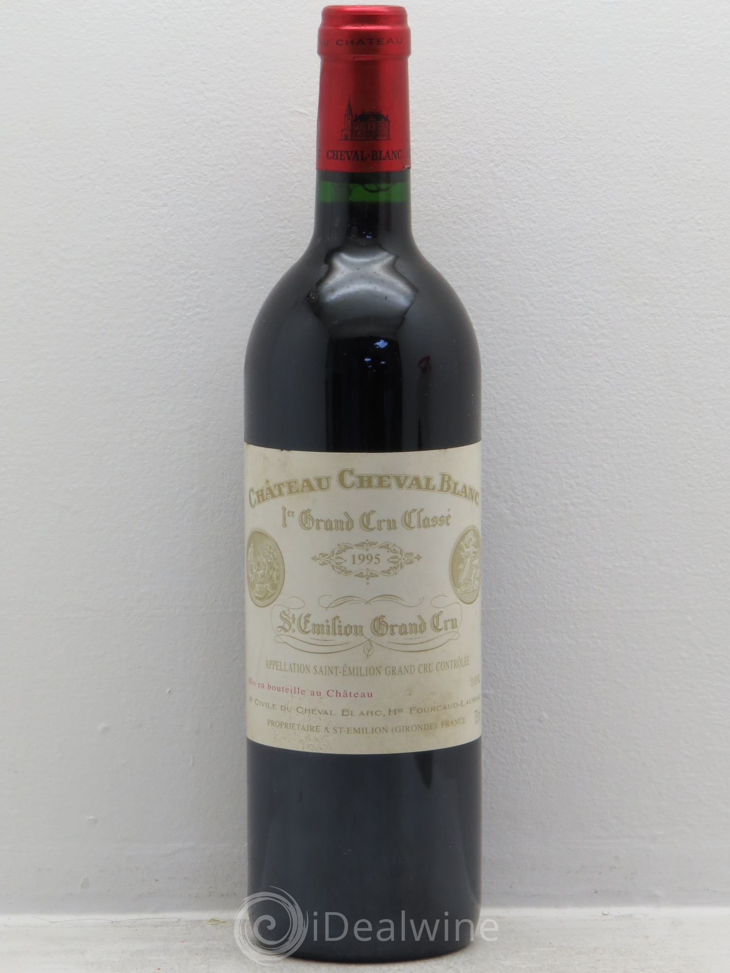 Château Cheval Blanc 1er Grand Cru Classé A 1995 - Lot de 1 bouteille - 0