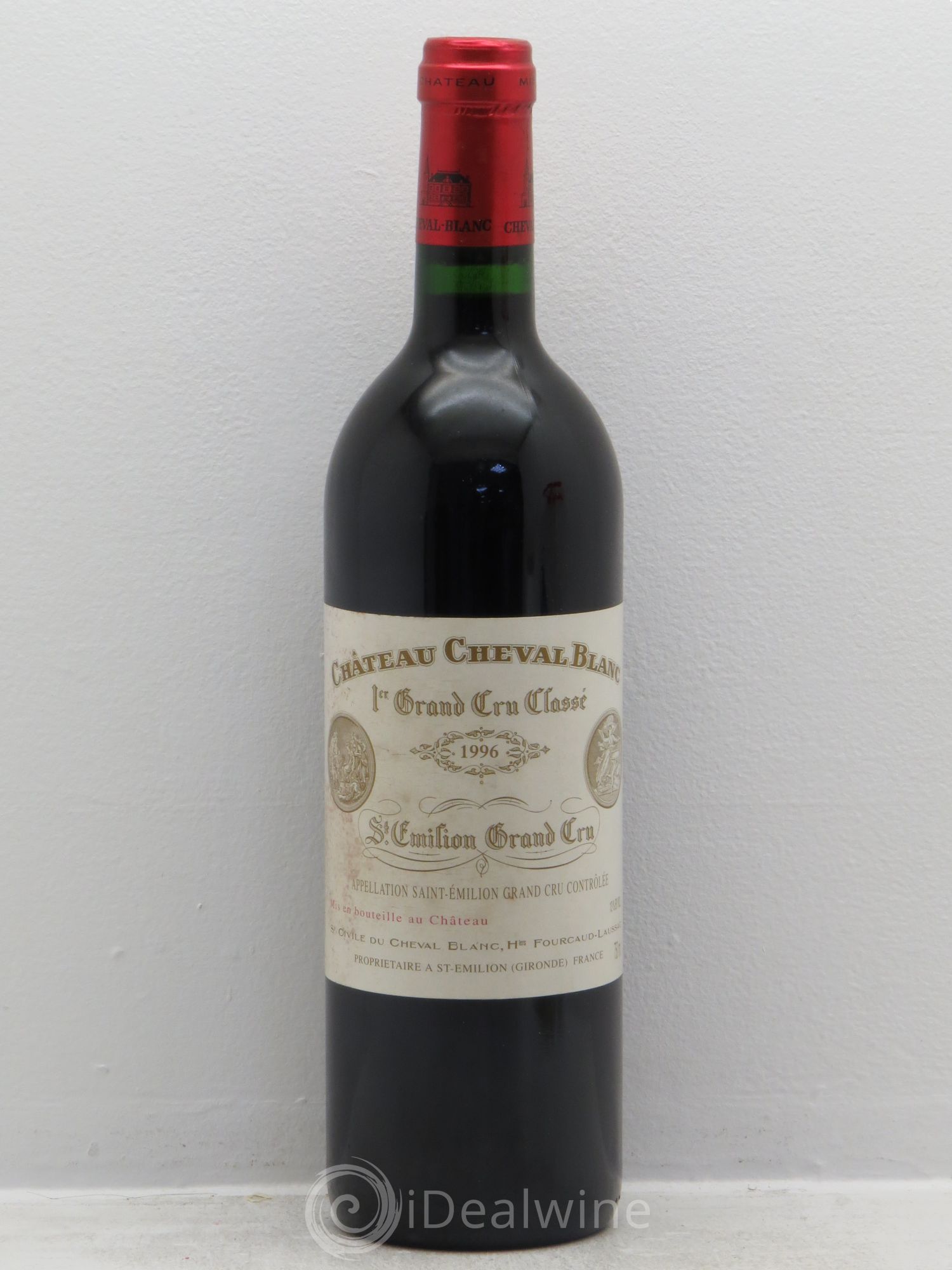 Château Cheval Blanc 1er Grand Cru Classé A 1996 - Lot de 1 bouteille - 0