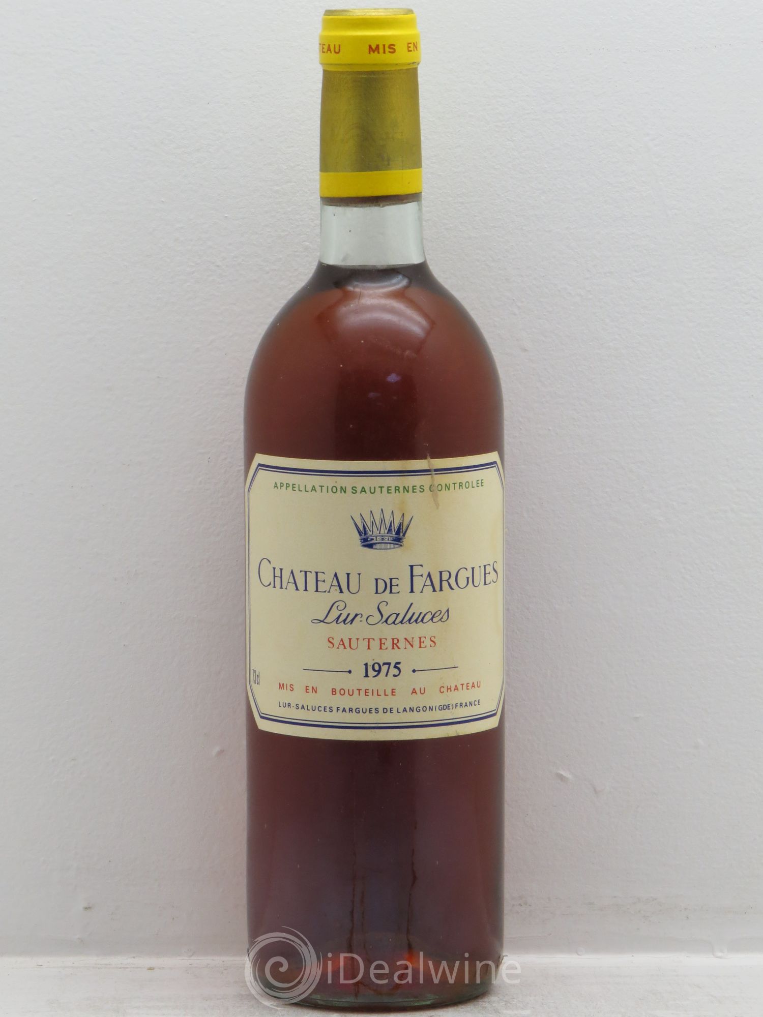 Château de Fargues 1975 - Lotto di 1 bottiglia - 0