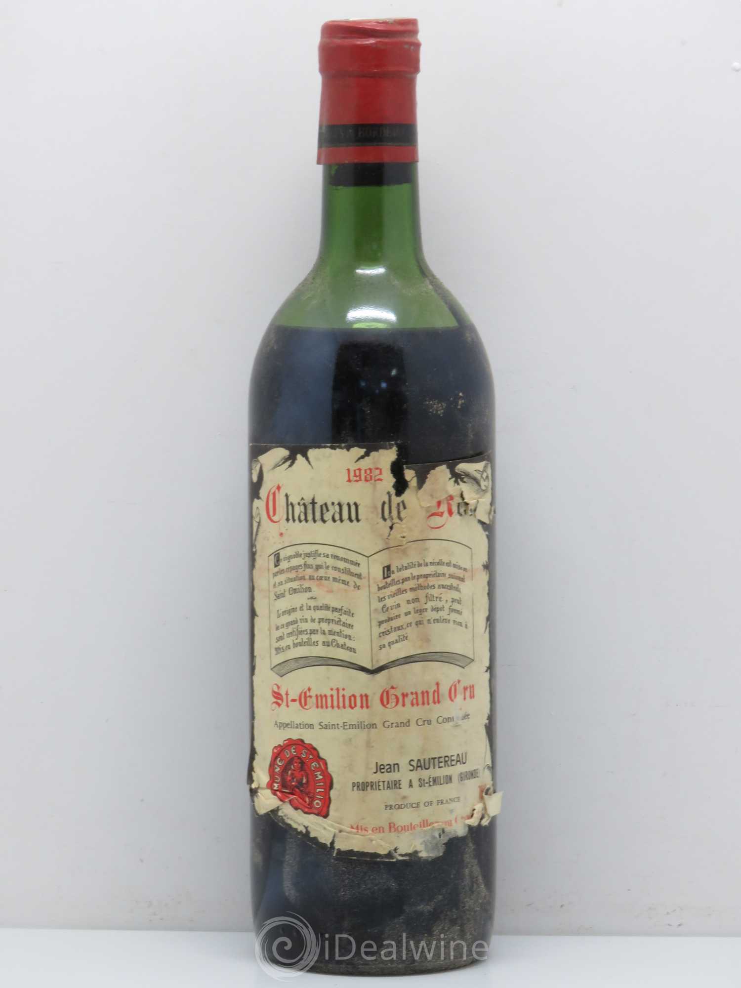 Château de Rol 1982 - Lot de 1 bouteille - 0