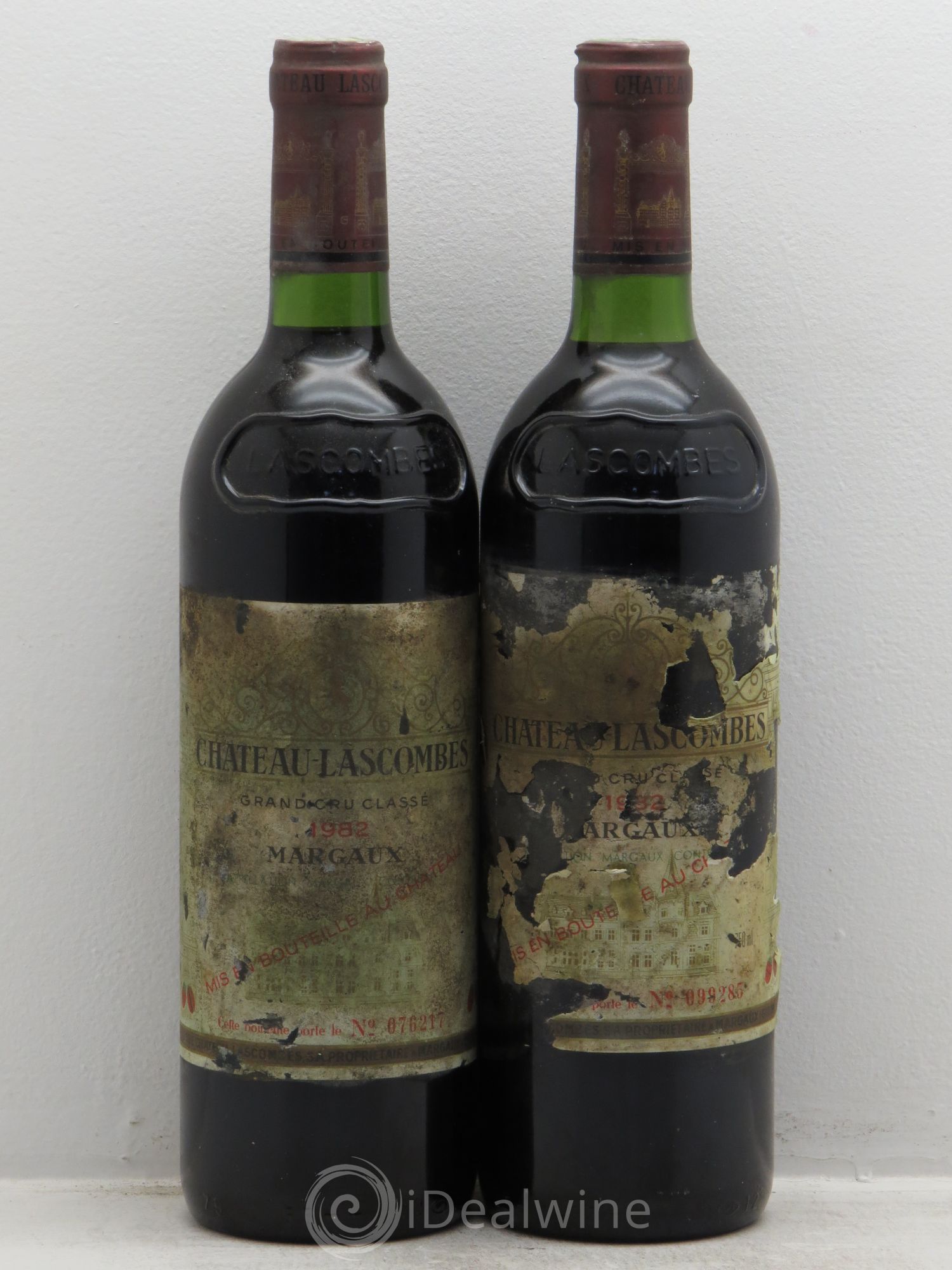 Château Lascombes 2ème Grand Cru Classé 1982 - Lot de 2 bouteilles - 0