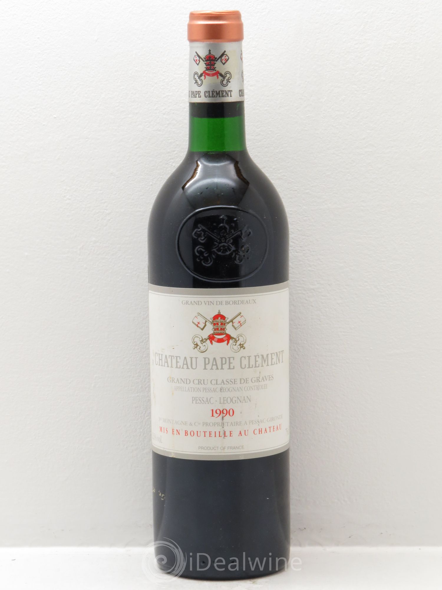 Château Pape Clément Cru Classé de Graves 1990 - Lot de 1 bouteille - 0