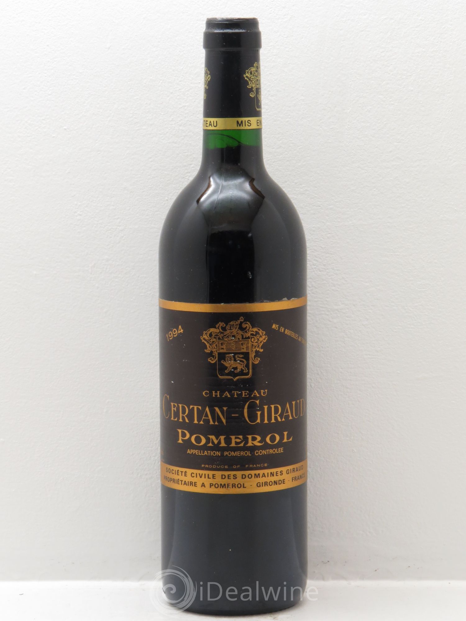 Château Certan Giraud 1994 - Lot de 1 bouteille - 0