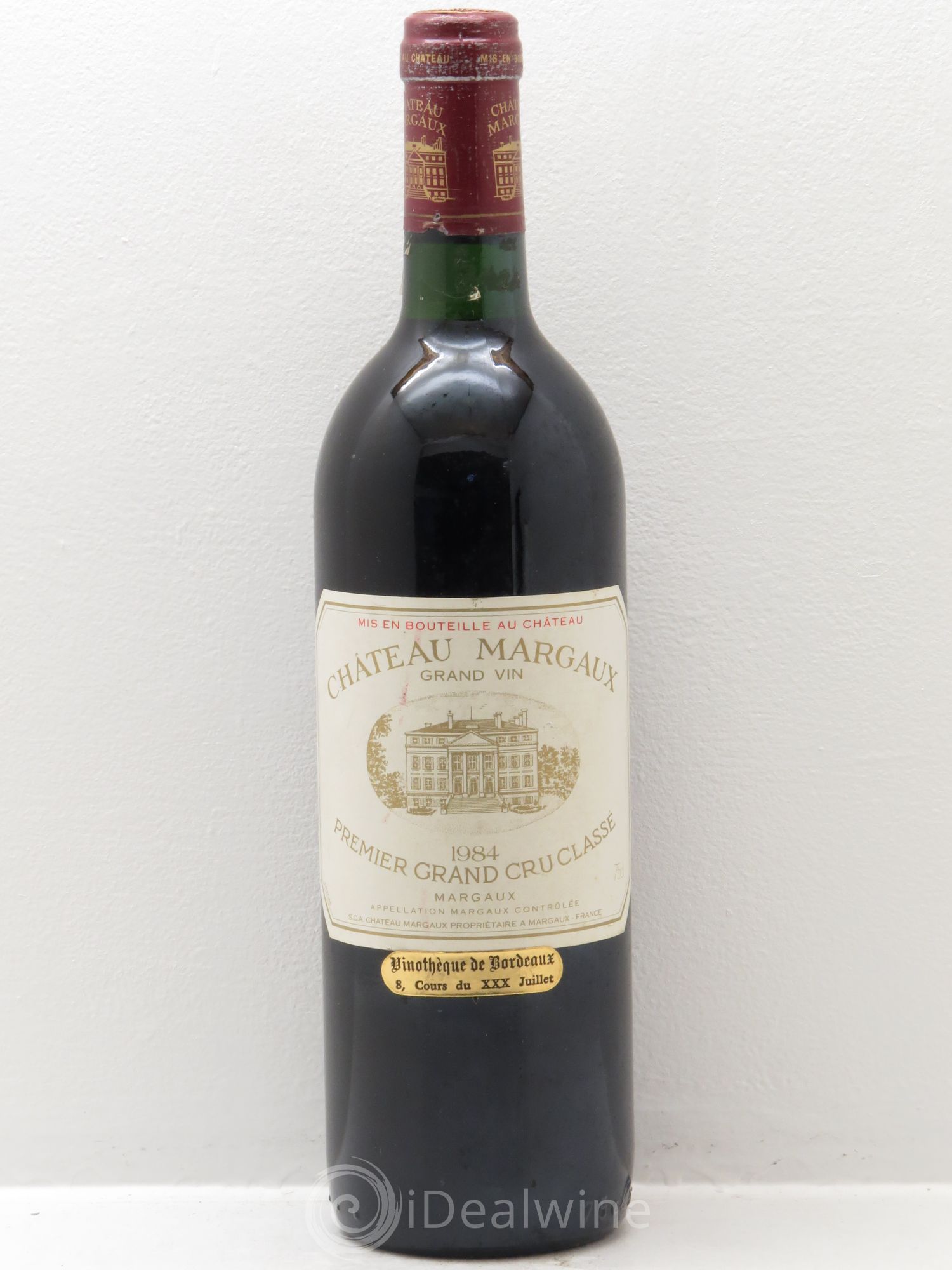Château Margaux 1er Grand Cru Classé 1984 - Lot de 1 bouteille - 0