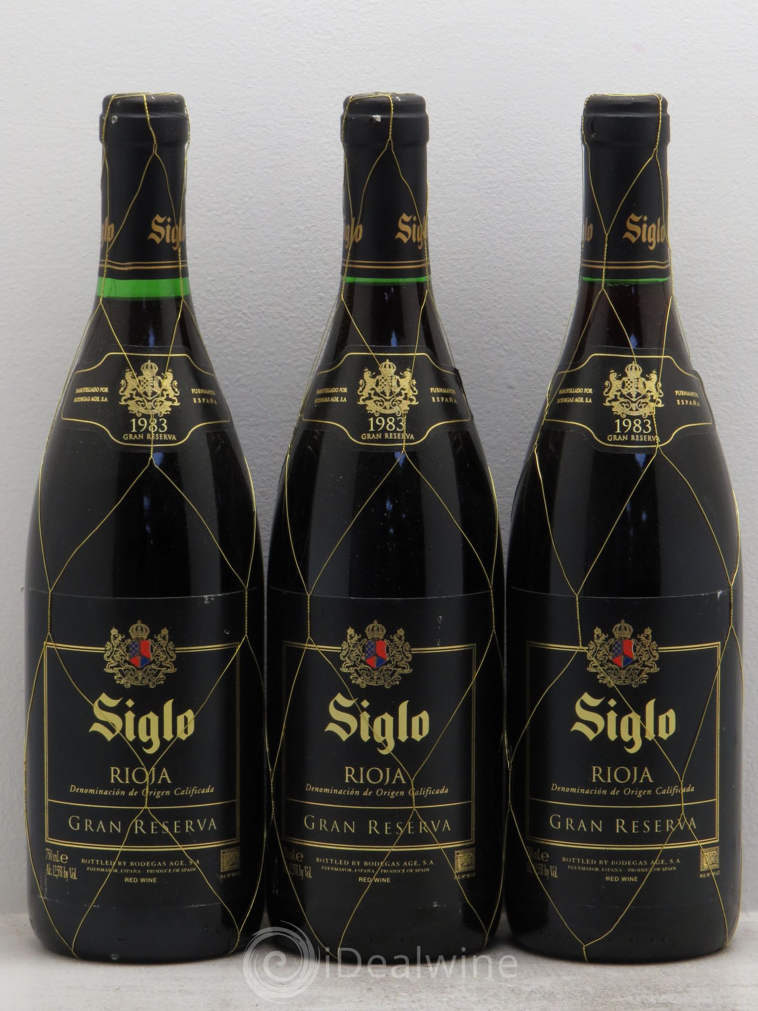 Rioja DOCA Siglo -Gran Reserva 1983 - Lotto di 3 bottiglie - 0