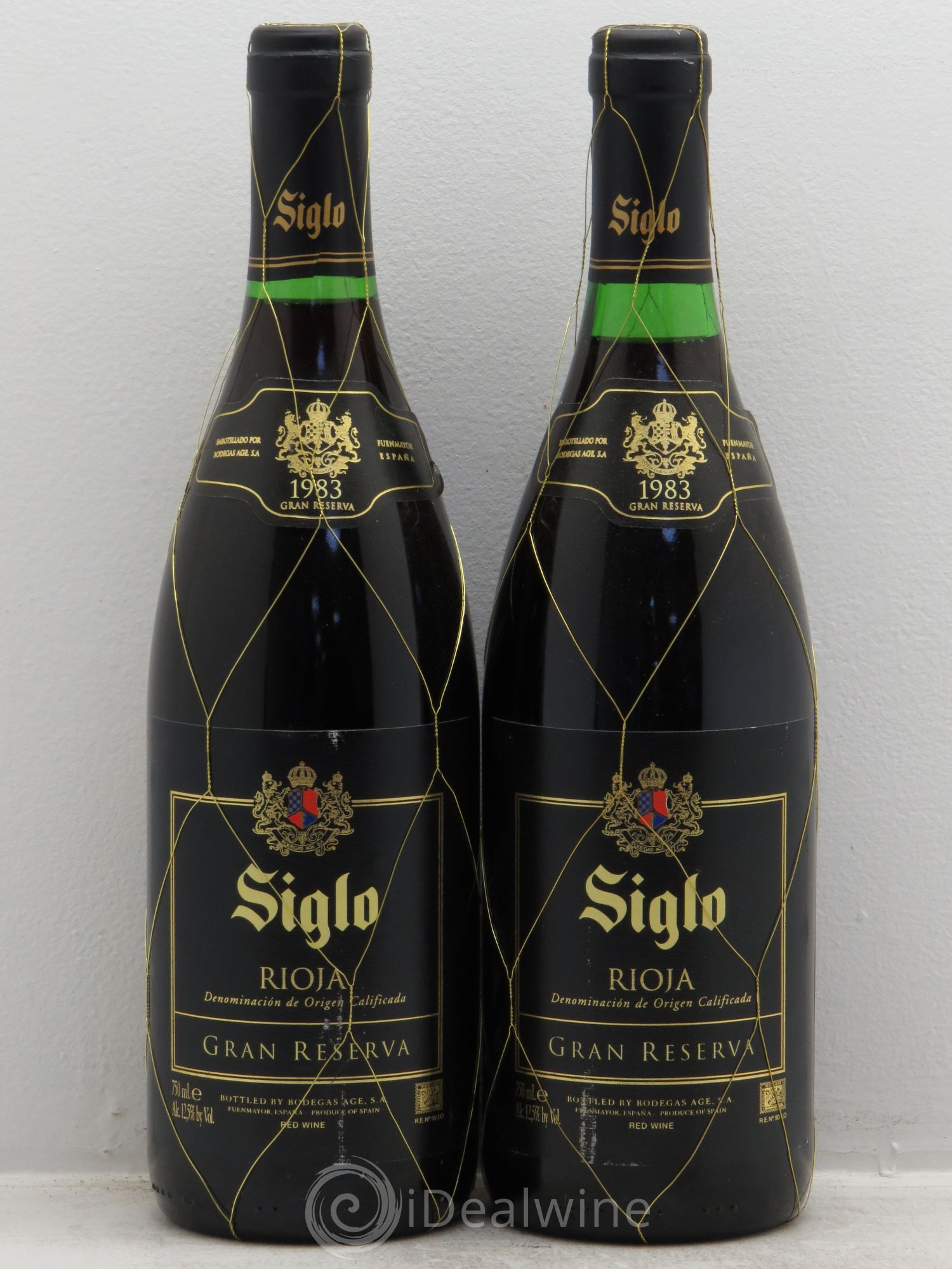 Rioja DOCA Siglo -Gran Reserva 1983 - Posten von 2 Flaschen - 0