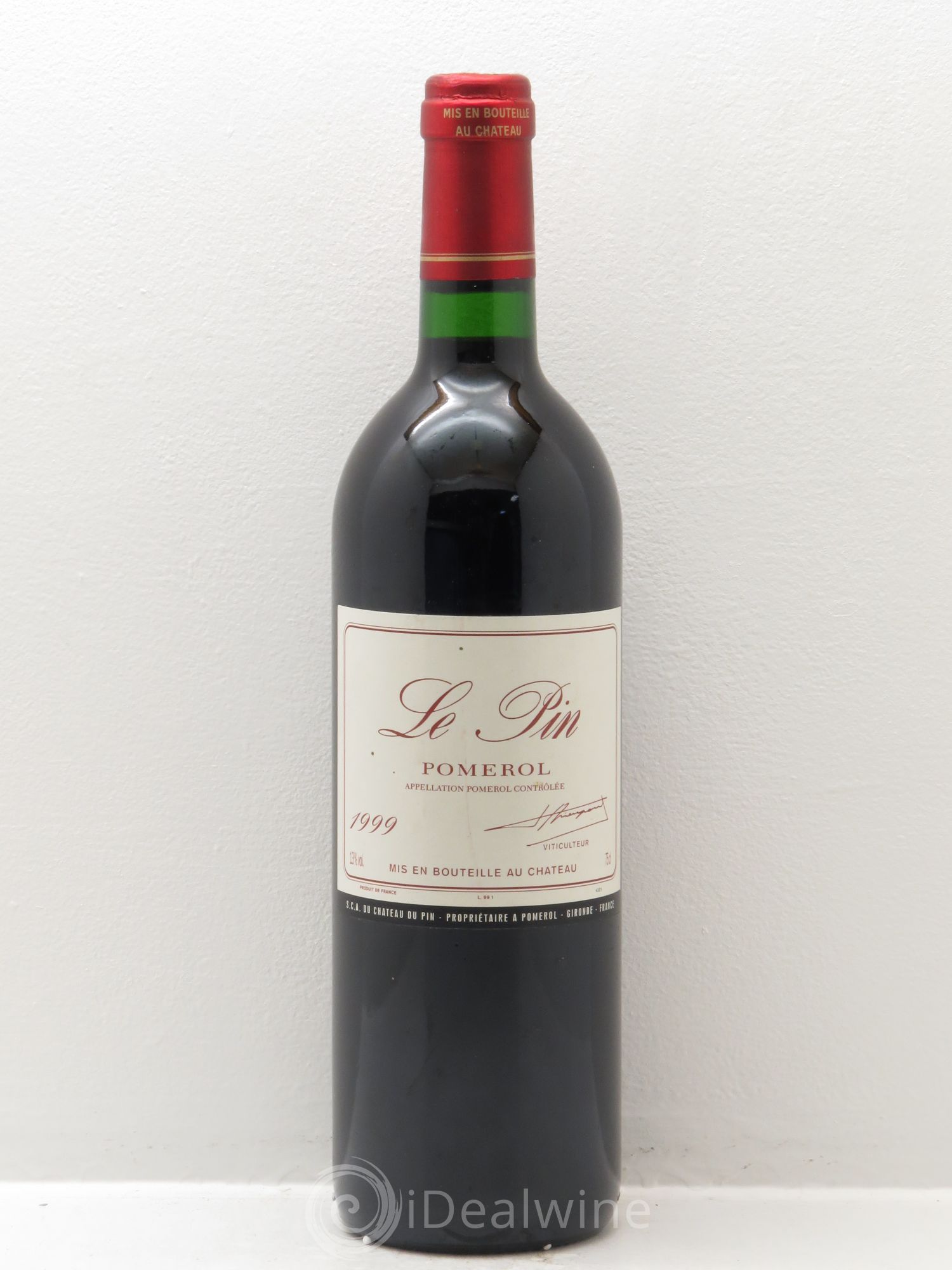 Château Le Pin 1999 - Lot de 1 bouteille - 0