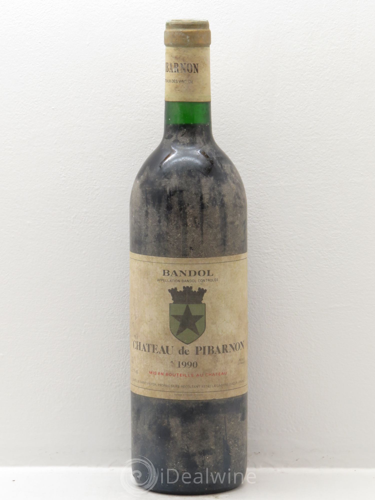 Bandol Château de Pibarnon Comte de Saint-Victor 1990 - Lot de 1 bouteille - 0