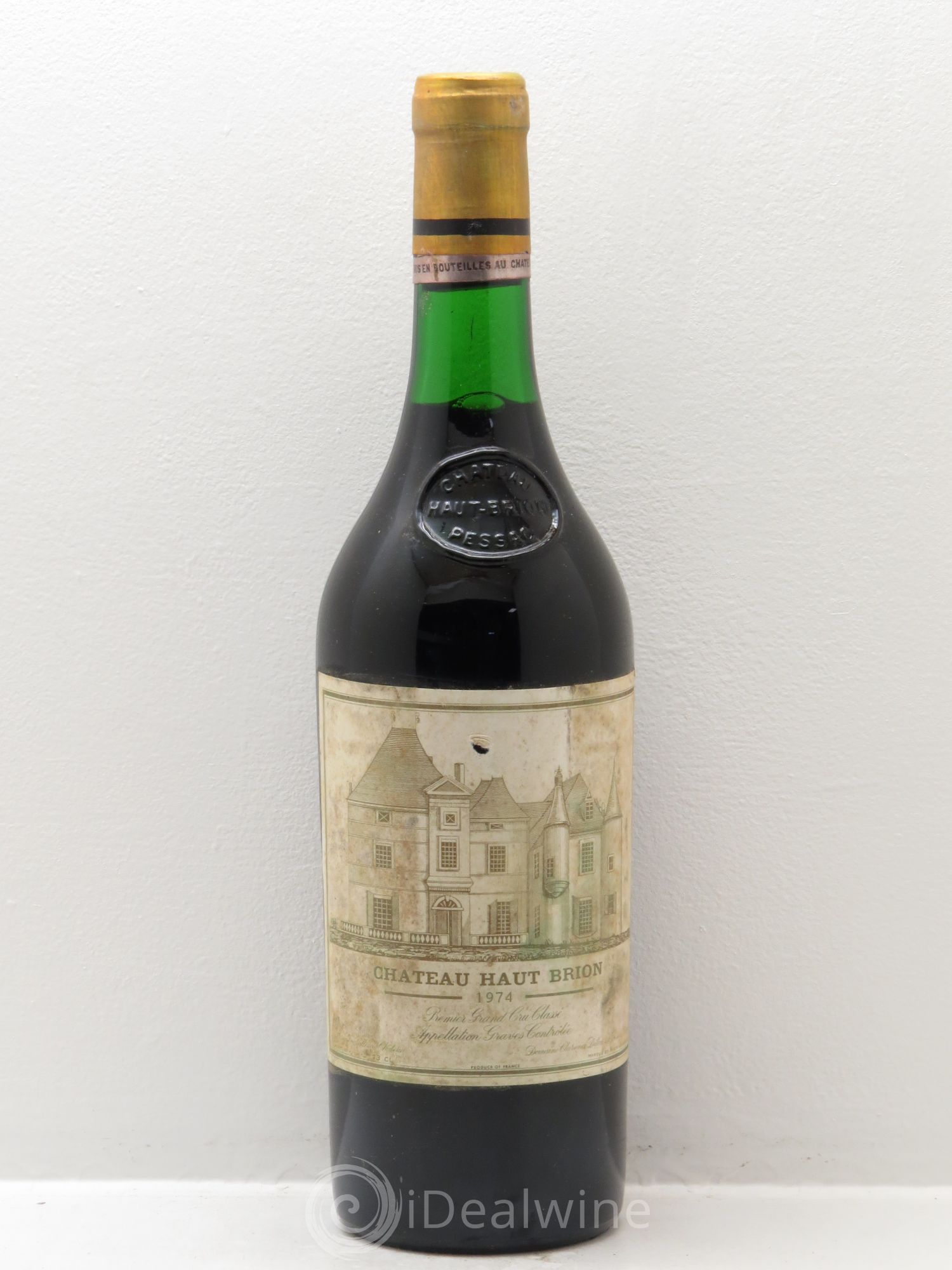 Château Haut Brion 1er Grand Cru Classé 1974 - Lot de 1 bouteille - 0
