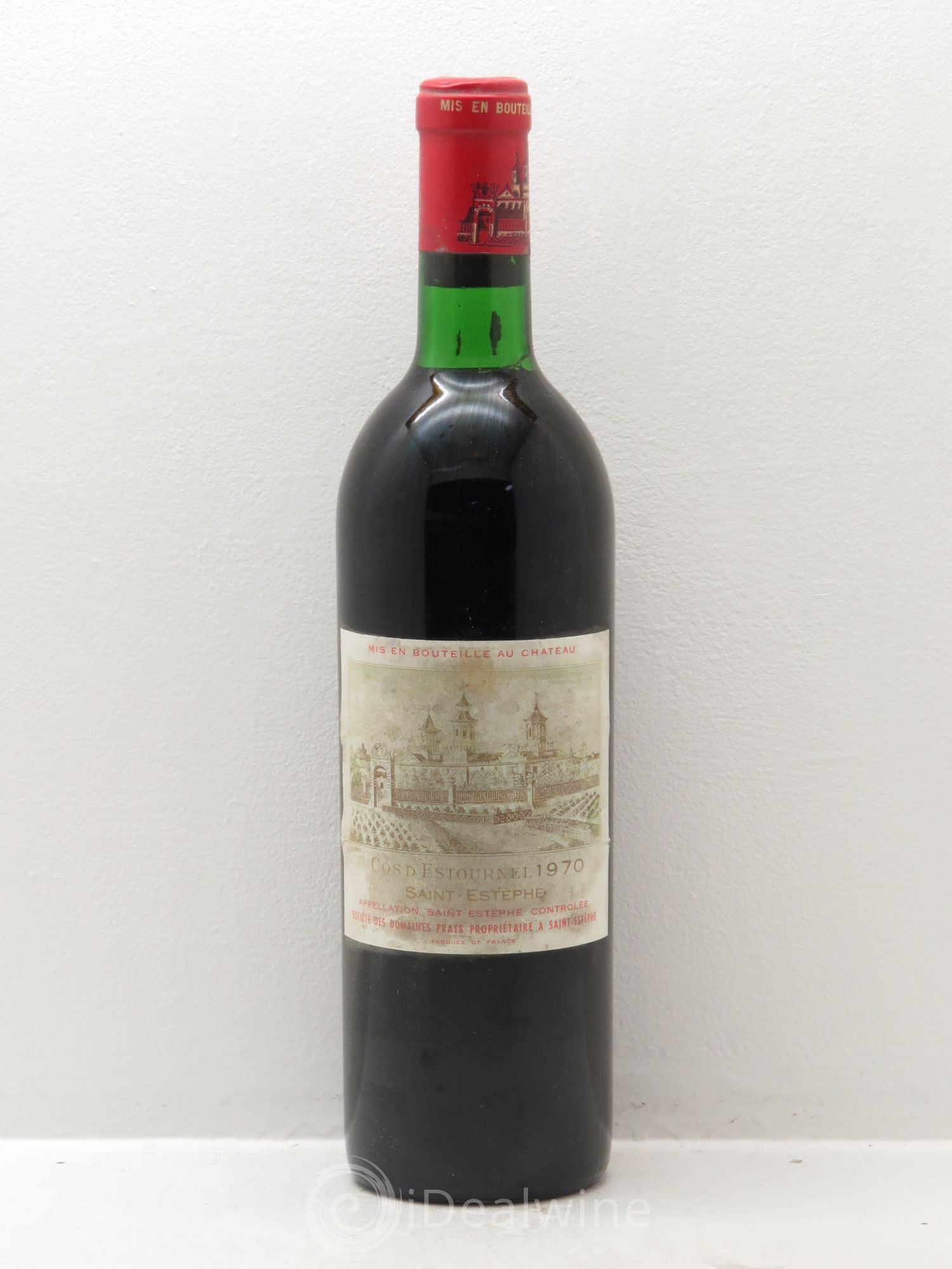 Cos d'Estournel 2ème Grand Cru Classé 1970 - Lot de 1 bouteille - 0