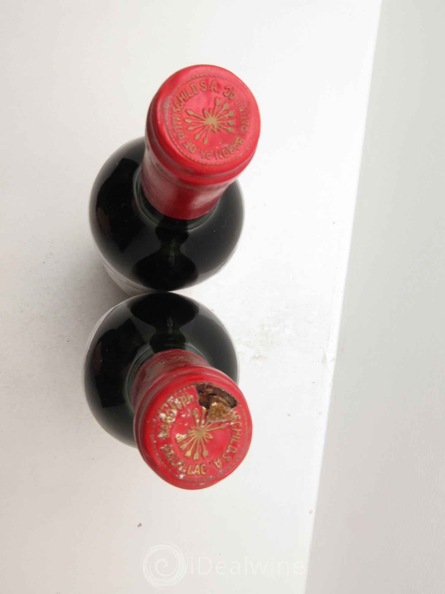 Château Mouton Rothschild 1er Grand Cru Classé 1973 - Lot de 2 bouteilles - 1