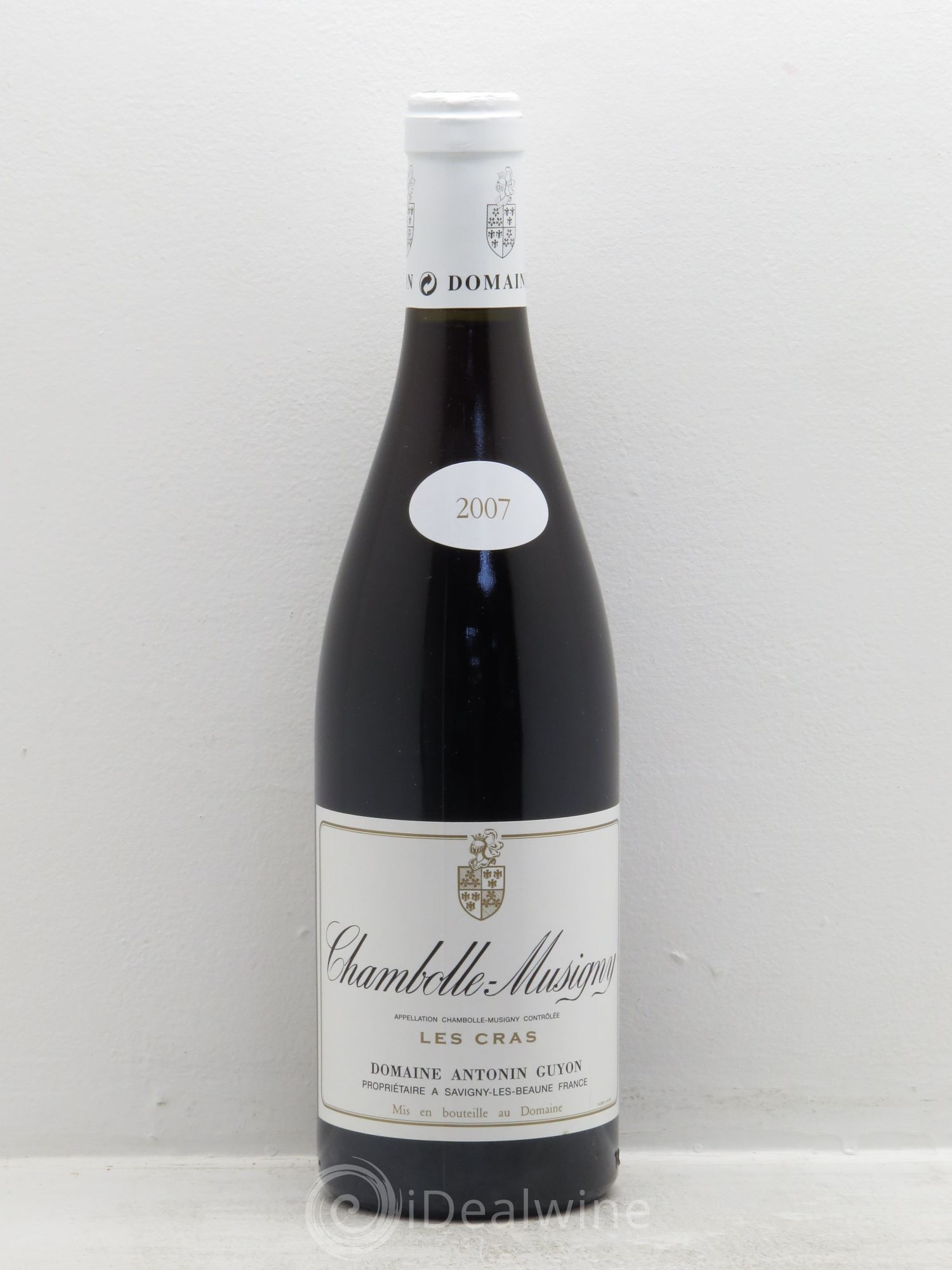 Chambolle-Musigny 1er Cru Antonin Guyon 2007 - Lot de 1 bouteille - 0