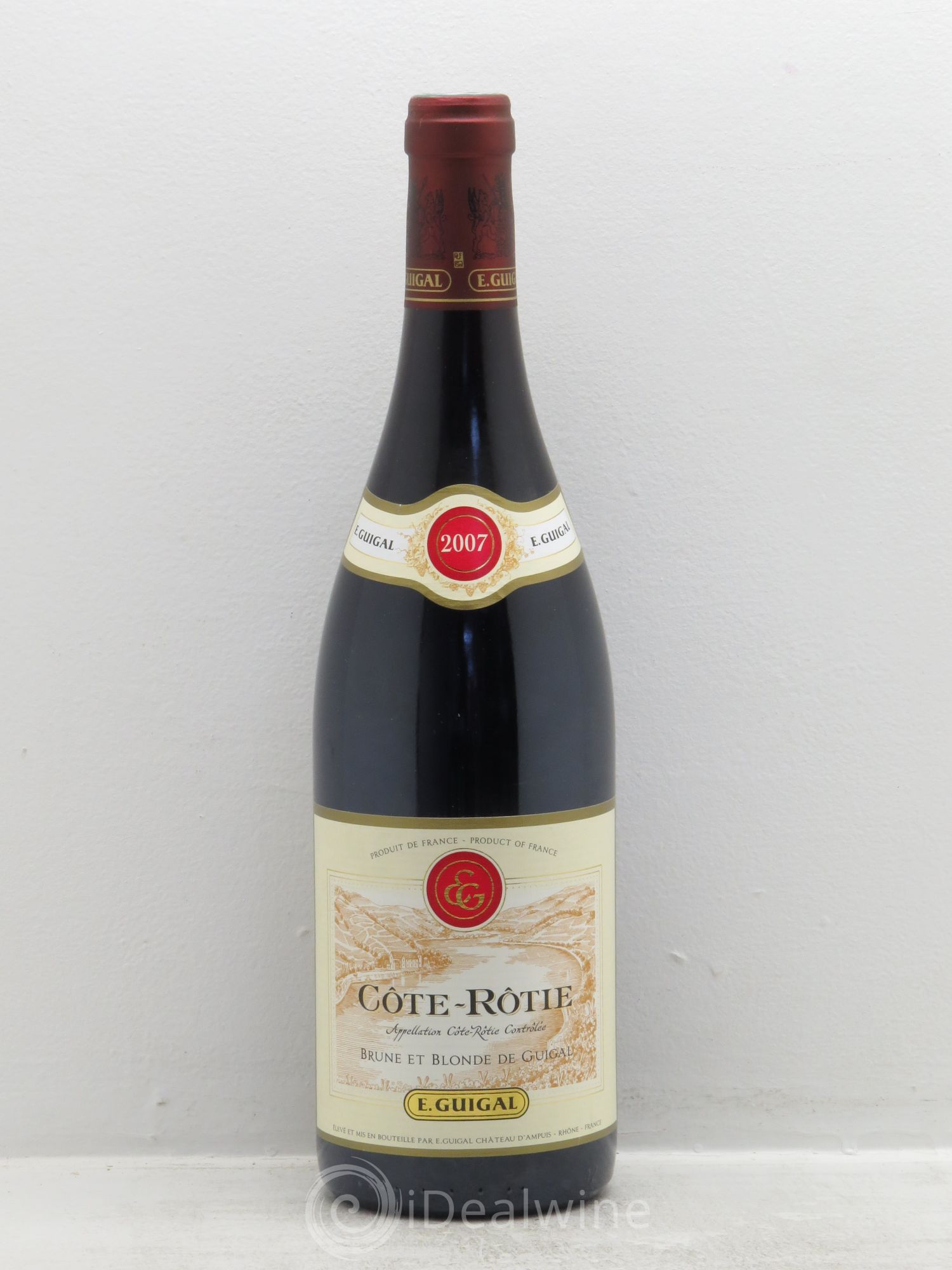 Côte-Rôtie Côtes Brune et Blonde Guigal 2007 - Lot de 1 bouteille - 0