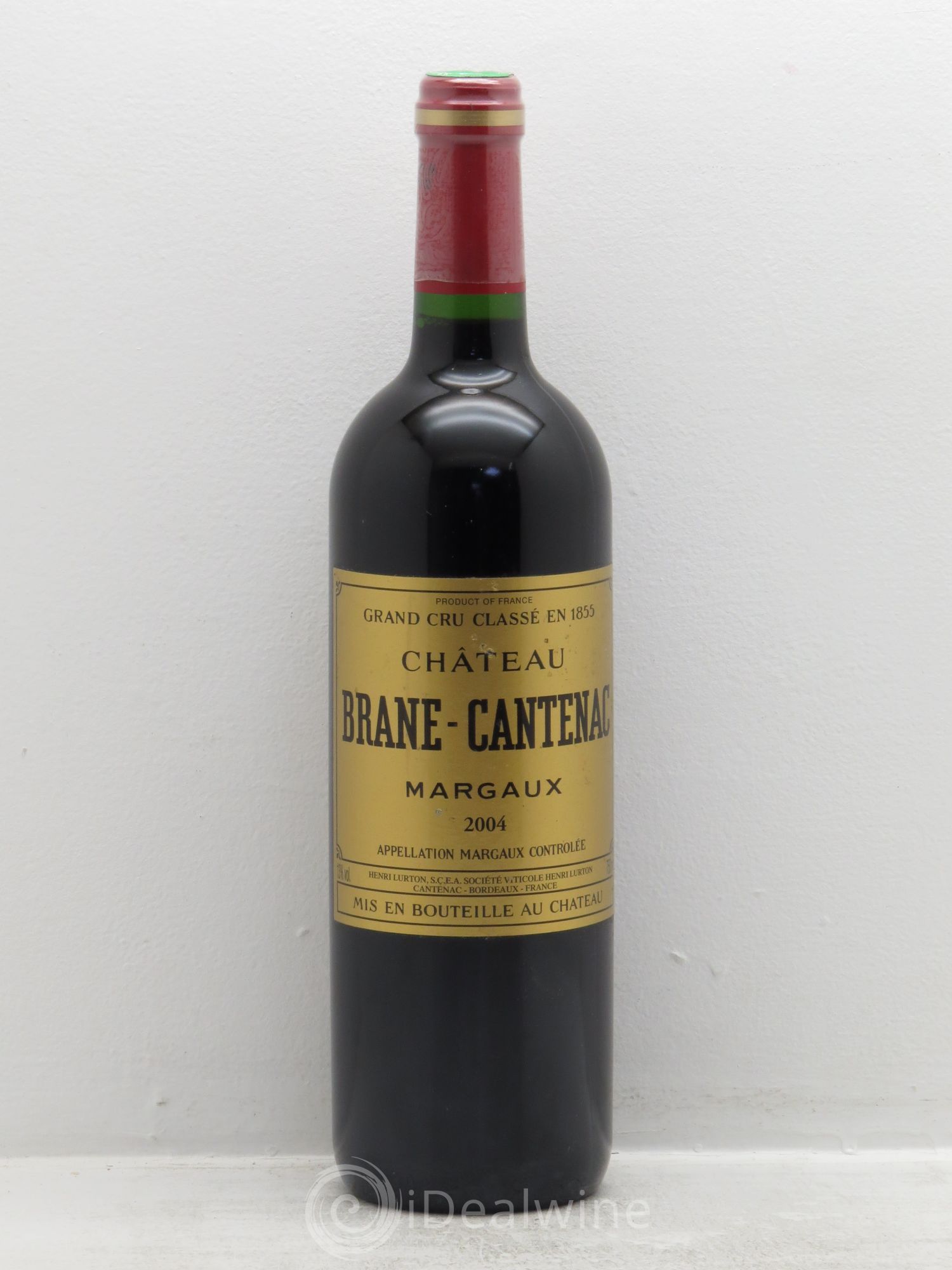 Château Brane Cantenac 2ème Grand Cru Classé 2004 - Lot de 1 bouteille - 0