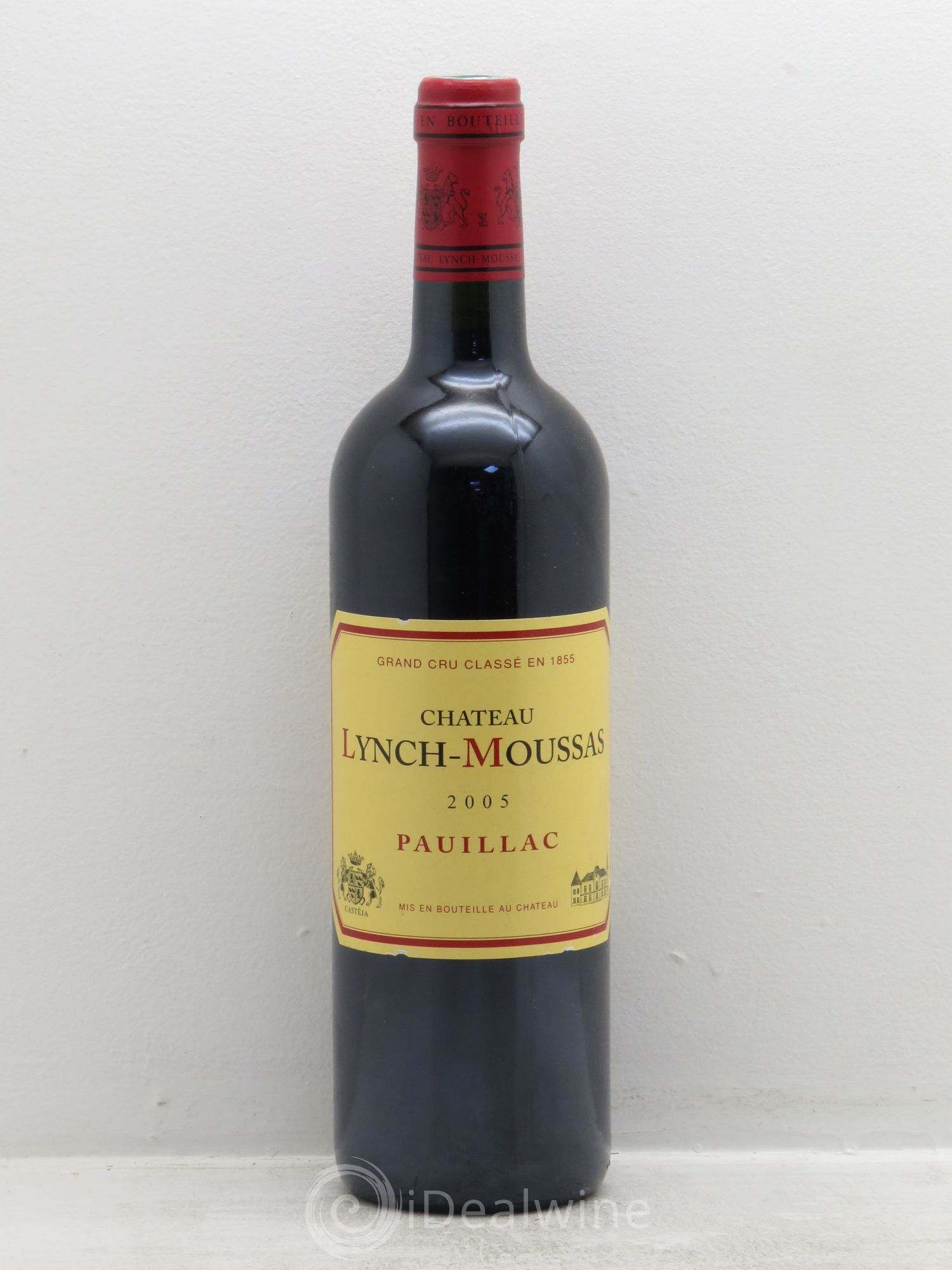 Château Lynch Moussas 5ème Grand Cru Classé 2005 - Lot de 1 bouteille - 0
