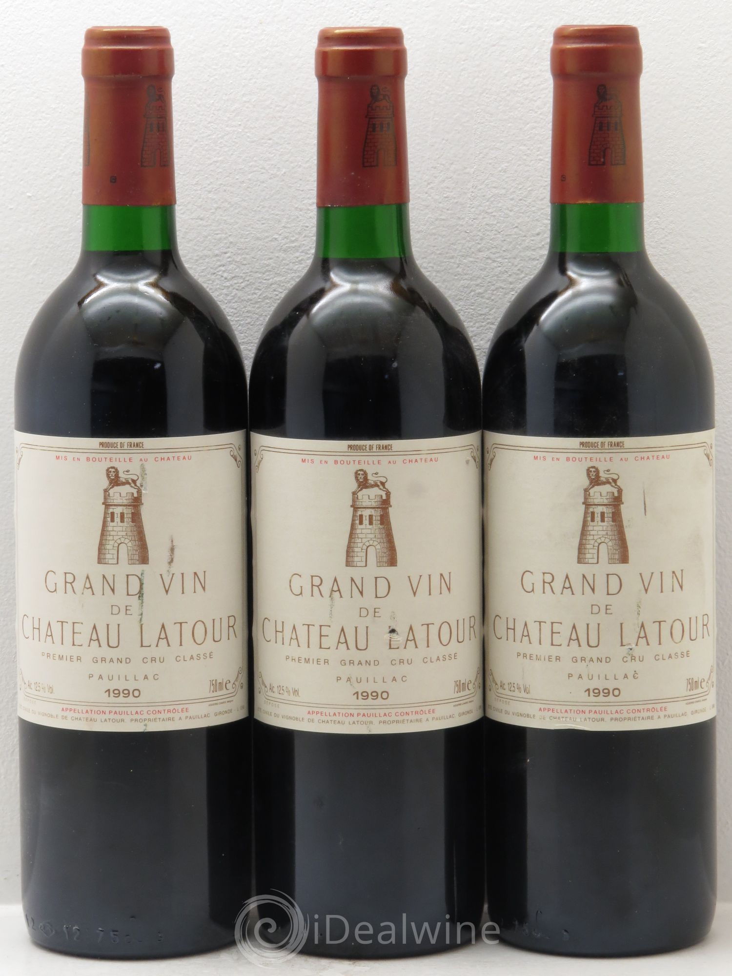 Château Latour 1er Grand Cru Classé 1990 - Lot de 6 bouteilles - 2