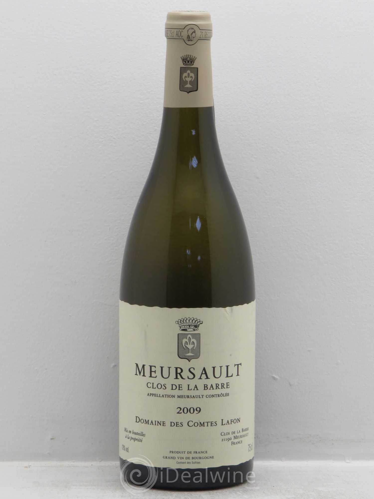 Meursault Clos de la Barre Comtes Lafon (Domaine des) 2009 - Lot de 6 bouteilles - 0