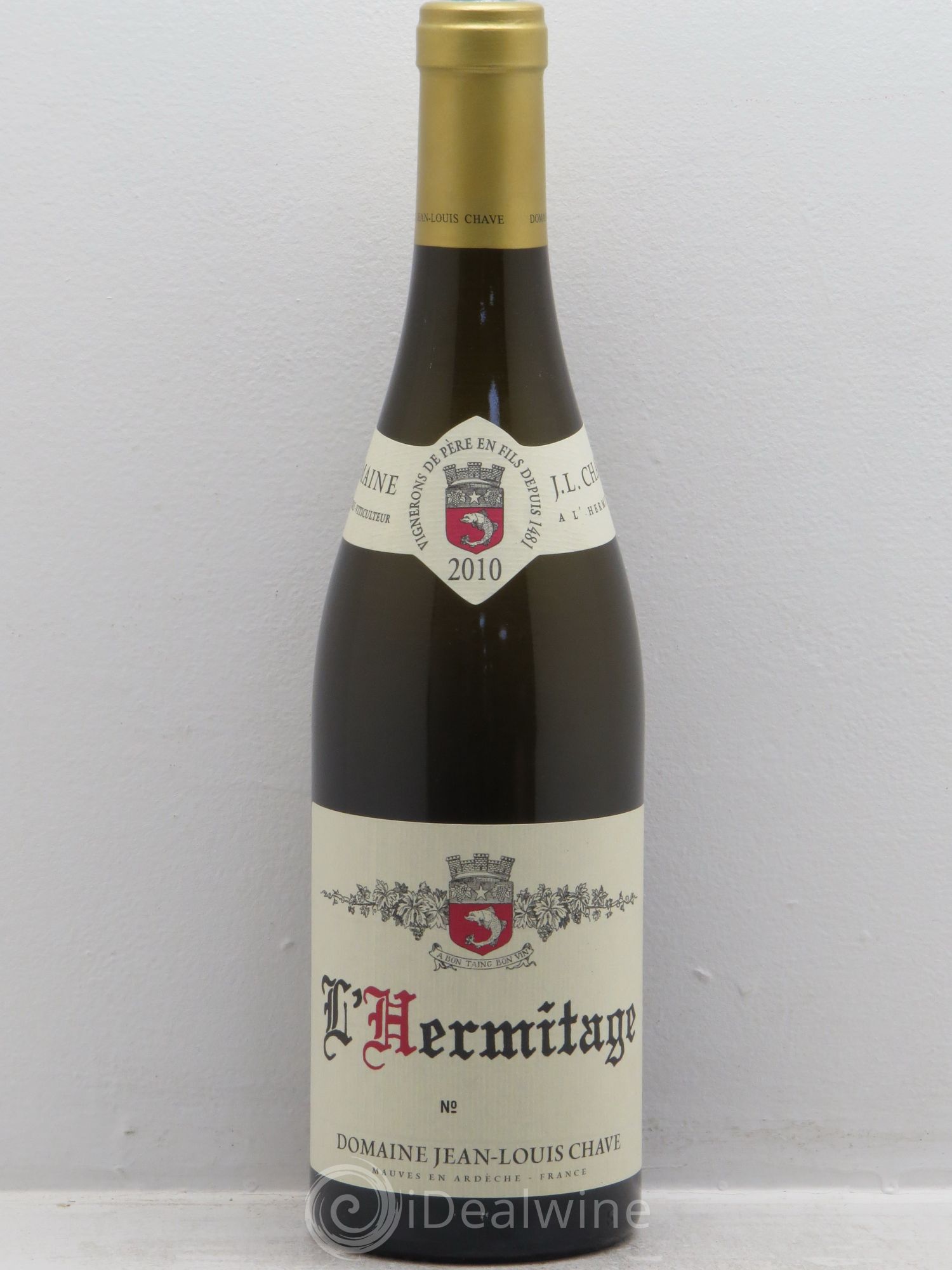 Hermitage Jean-Louis Chave 2010 - Lot de 1 bouteille - 0