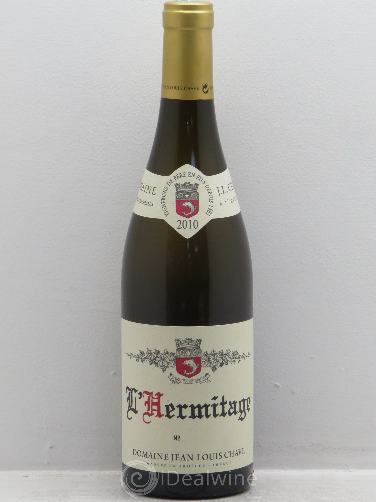 Hermitage Jean-Louis Chave 2010 - Lot de 1 bouteille - 0