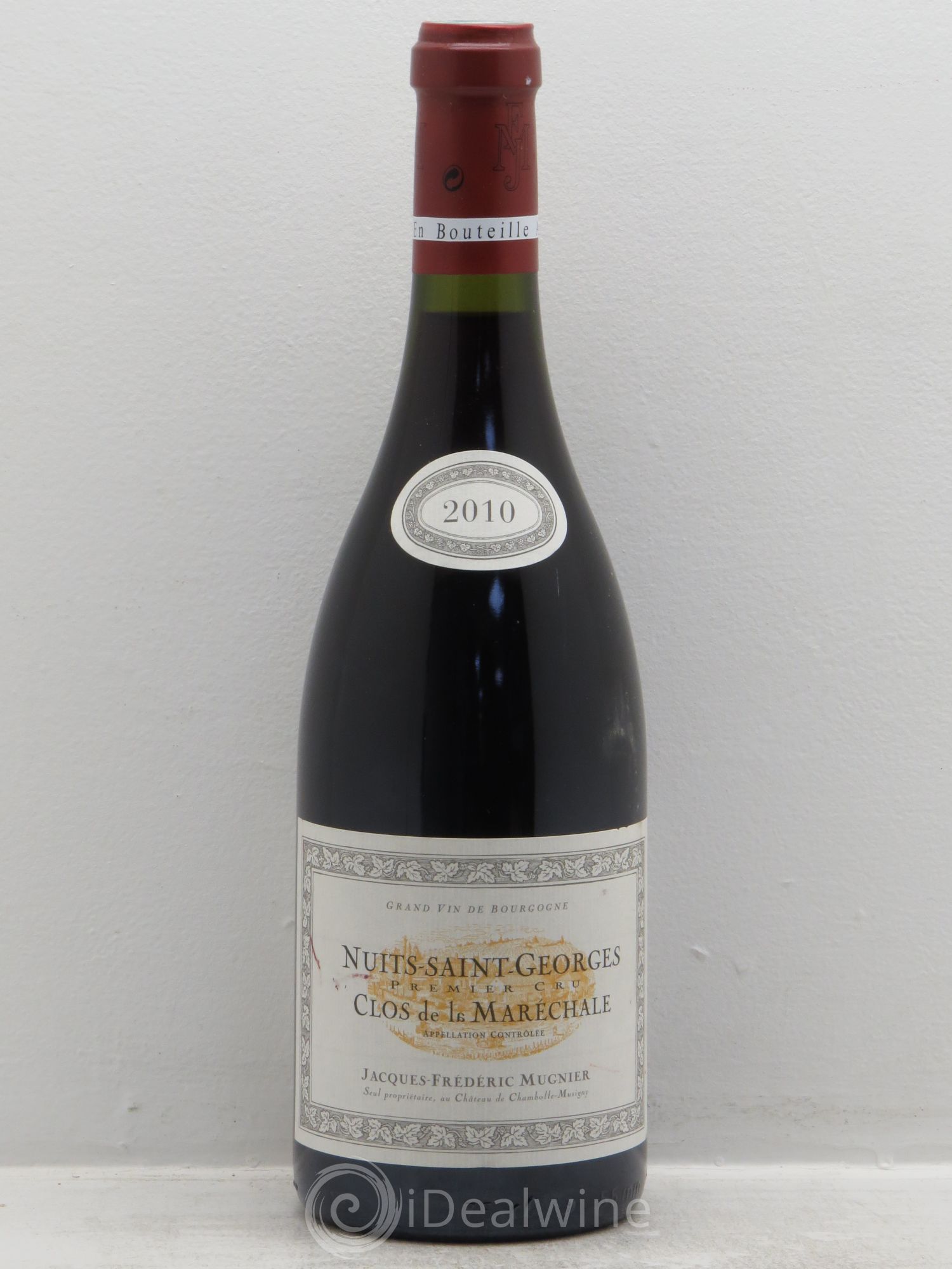 Nuits-Saint-Georges 1er Cru Clos de La Maréchale Jacques-Frédéric Mugnier 2010 - Lot de 1 bouteille - 0
