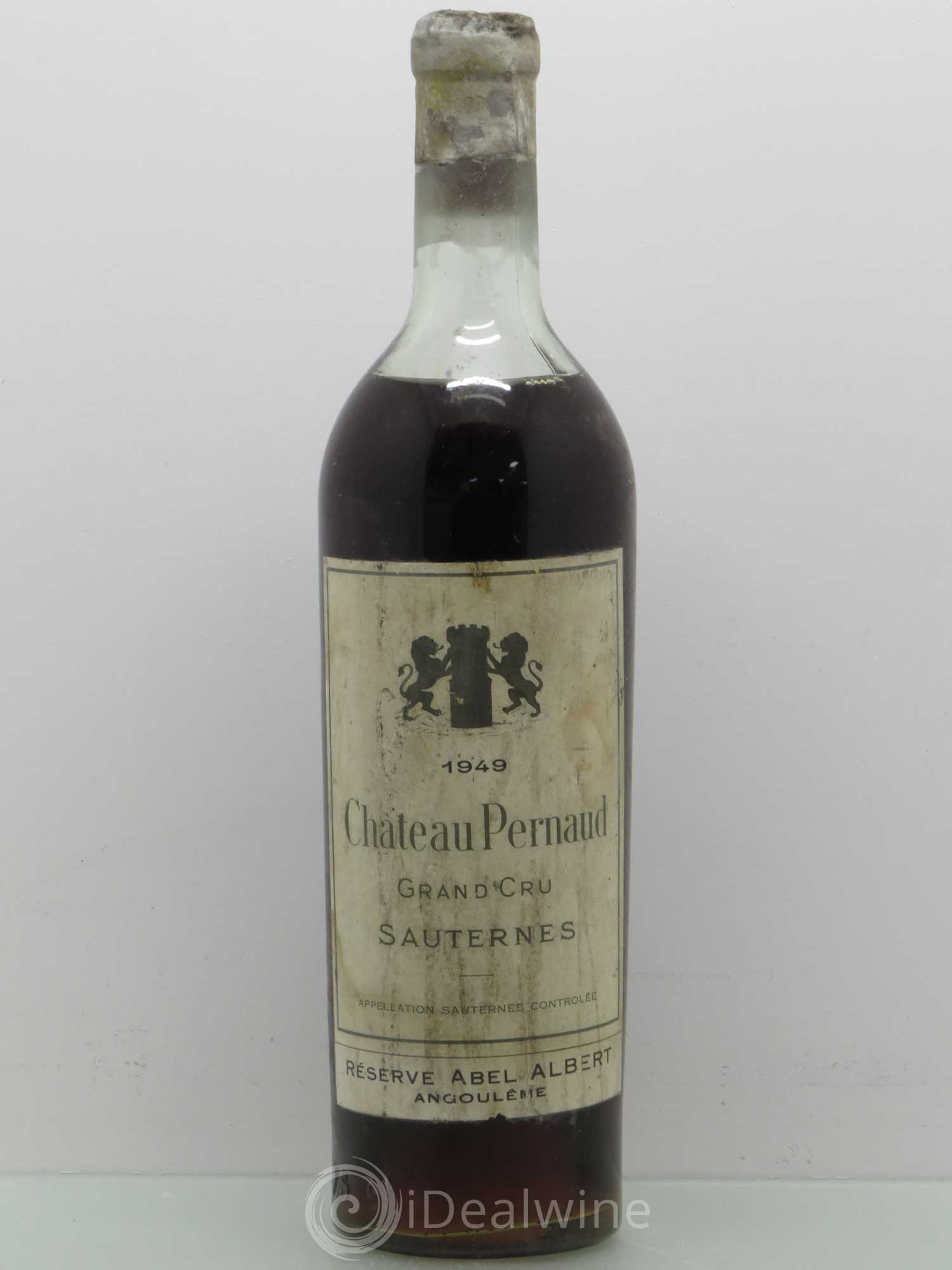 Sauternes Château Pernaud 1949 - Posten von 1 Flasche - 0
