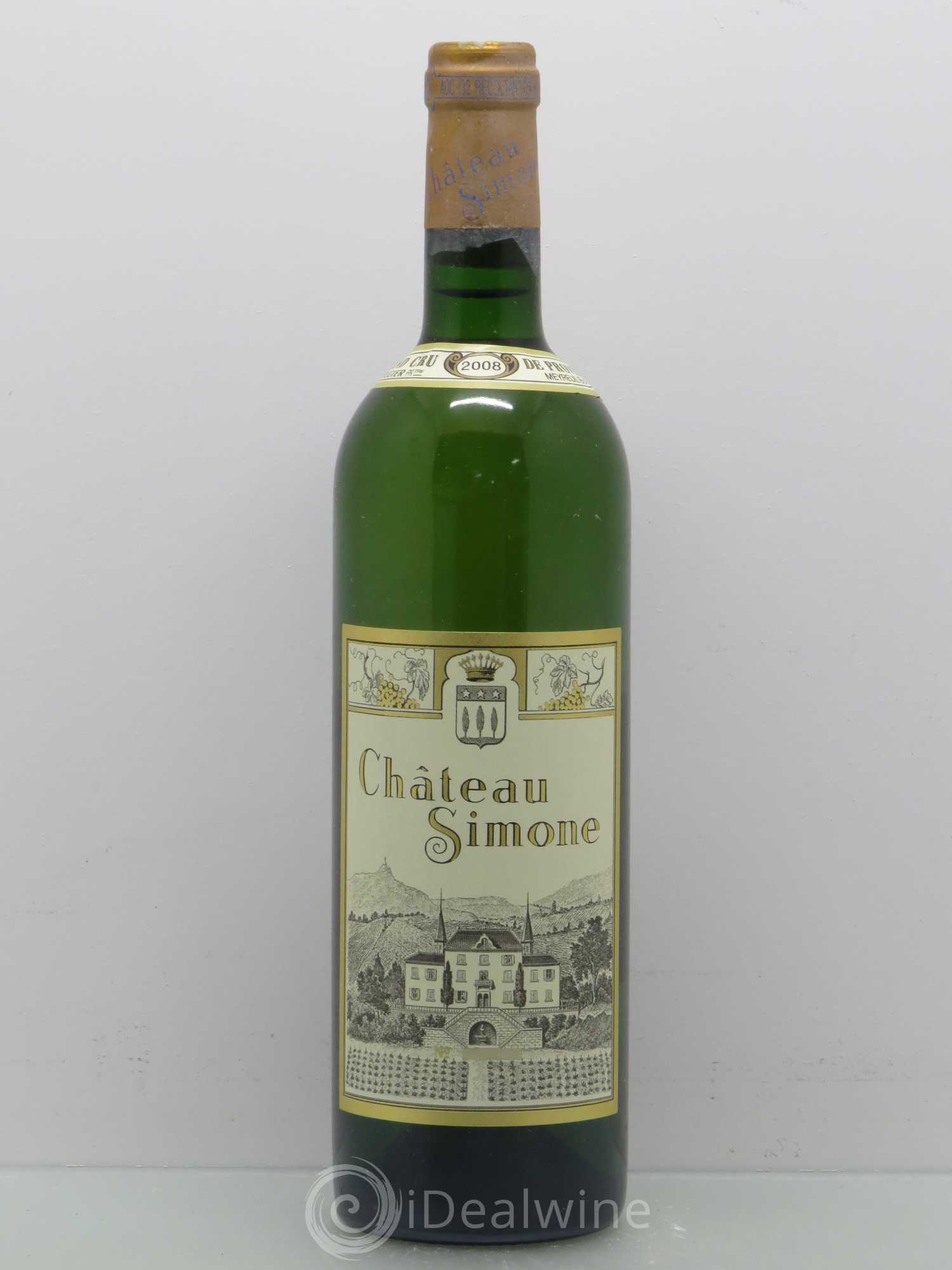 Palette Château Simone Famille Rougier 2008 - Posten von 1 Flasche - 0