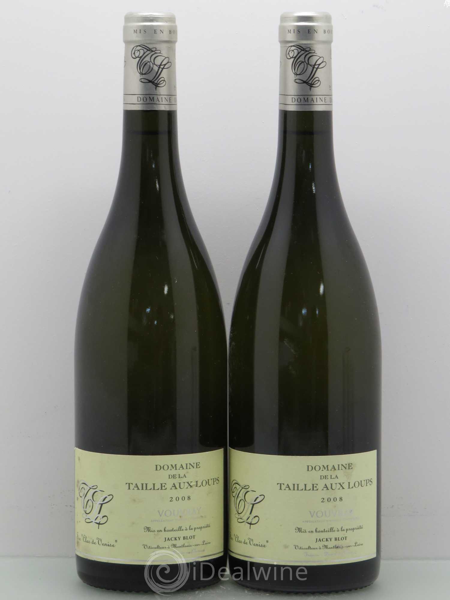 Vouvray Clos de Venise La Taille aux Loups 2008 - Lot de 2 bouteilles - 0