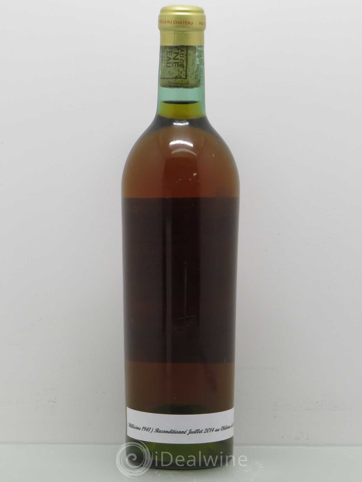 Château de Rayne Vigneau 1er Grand Cru Classé 1941 - Lotto di 1 bottiglia - 1